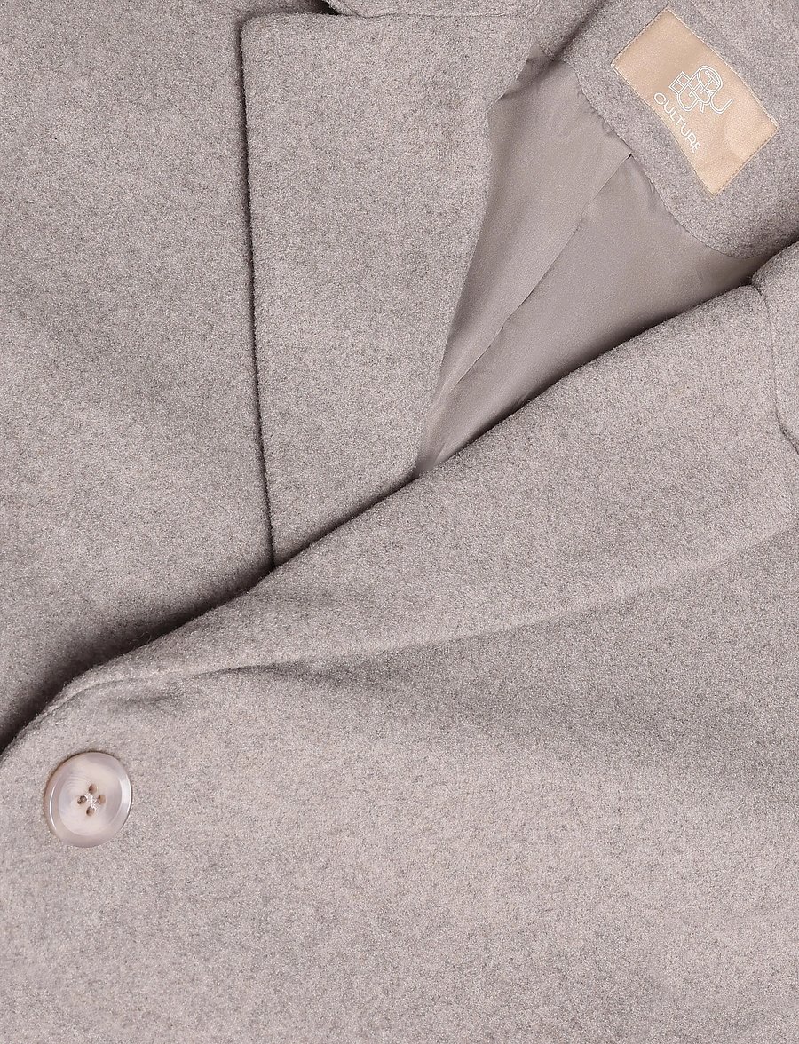 Culture - CUpalona Coat - winterjacken - cinder melange - 5