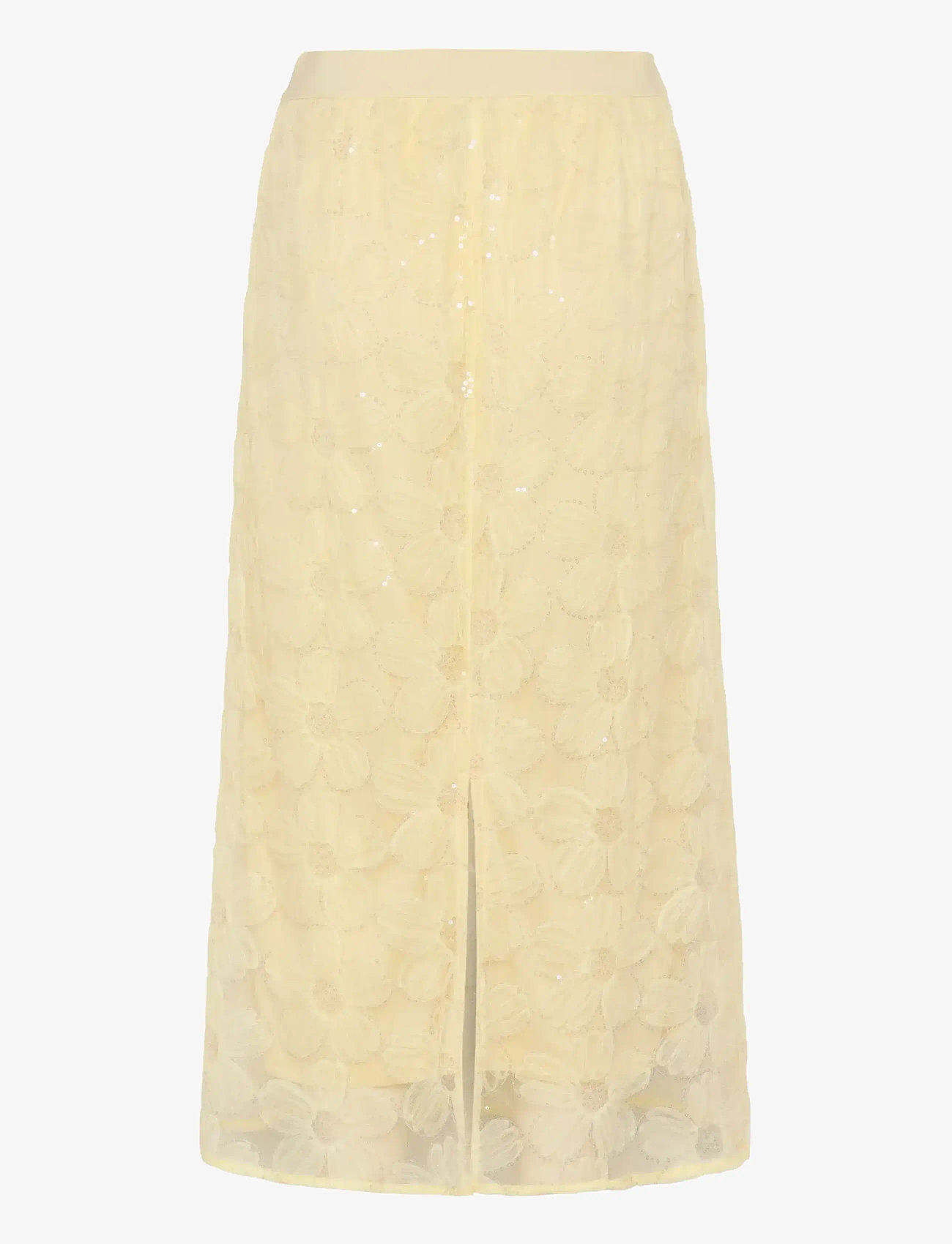 Culture - CUmera Skirt - spódnice do kolan i midi - lemon meringue - 2