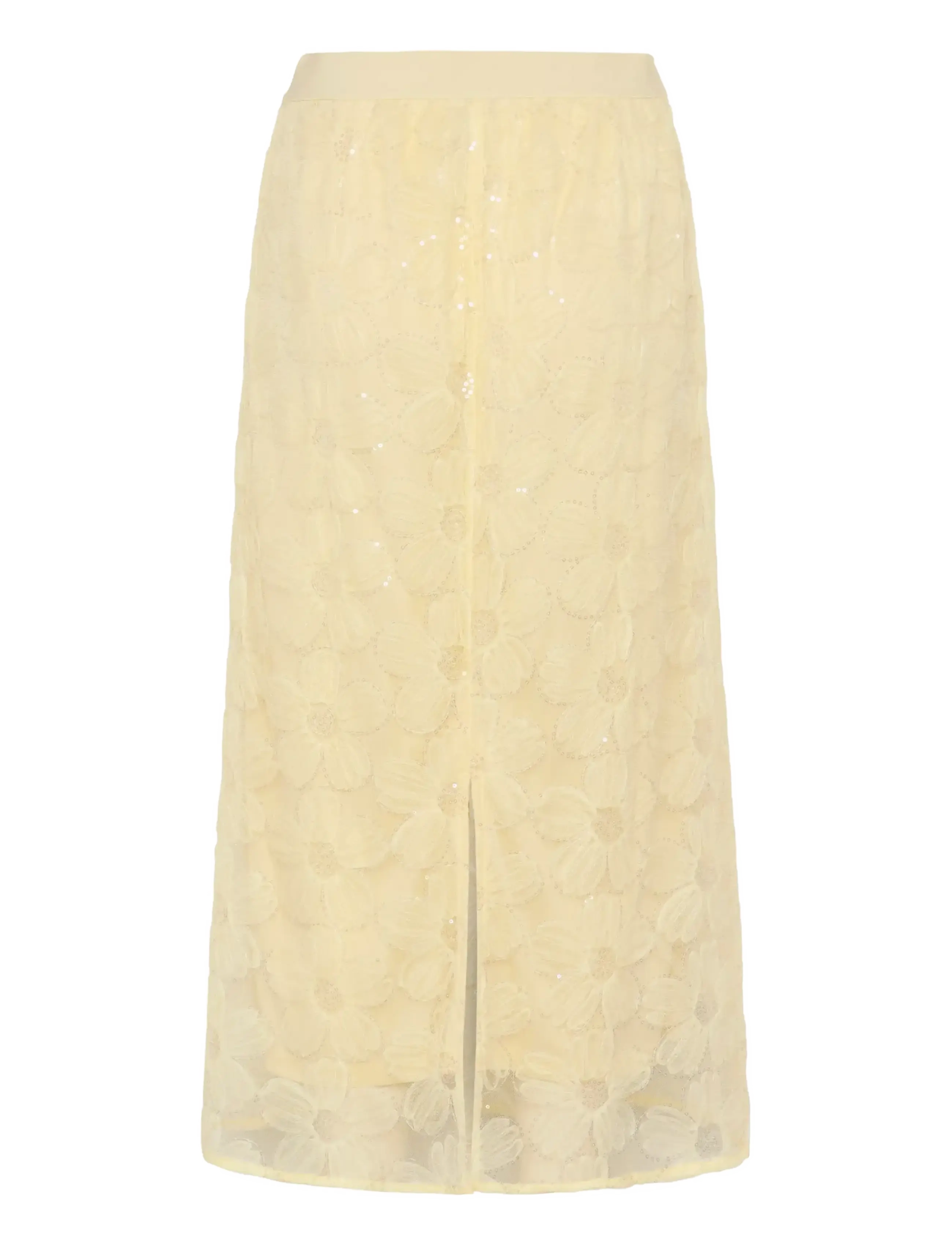 Culture - CUmera Skirt - midihameet - lemon meringue - 2