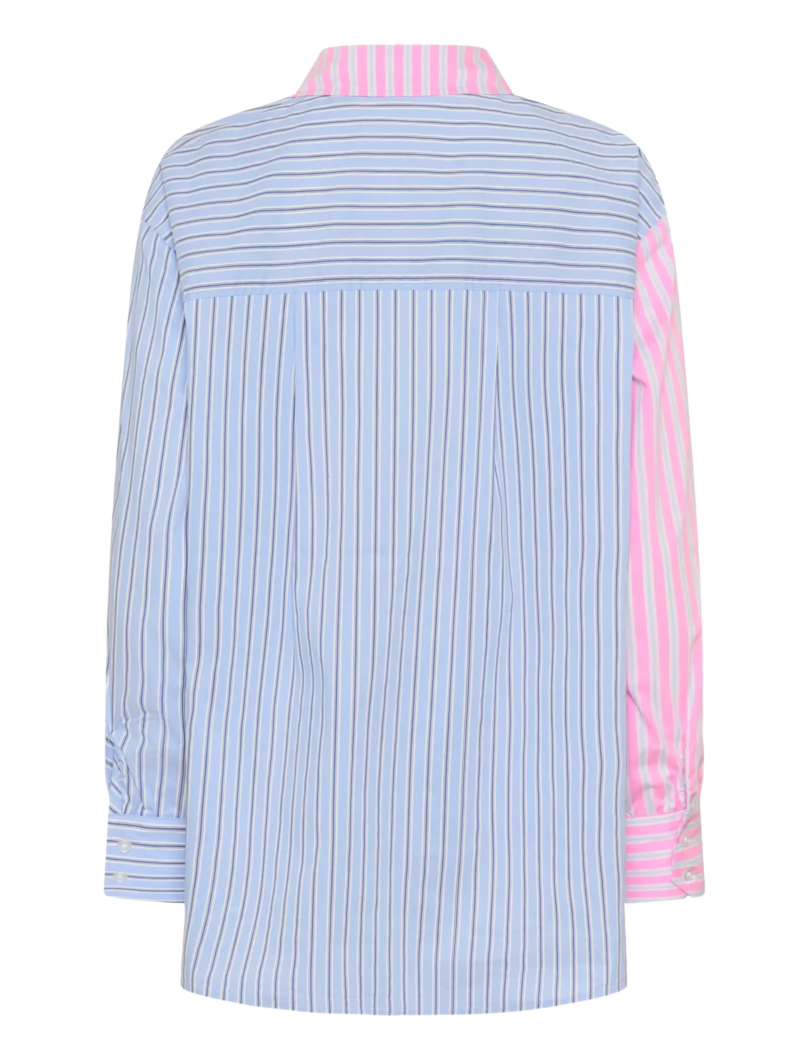 Culture - CUart Shirt - marškiniai ilgomis rankovėmis - blue/pink stripe - 1