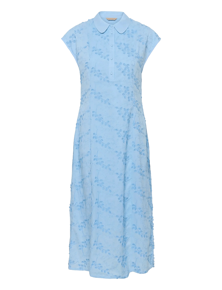 Culture - CUmoni Neda Dress - skjortekjoler - powder blue - 1