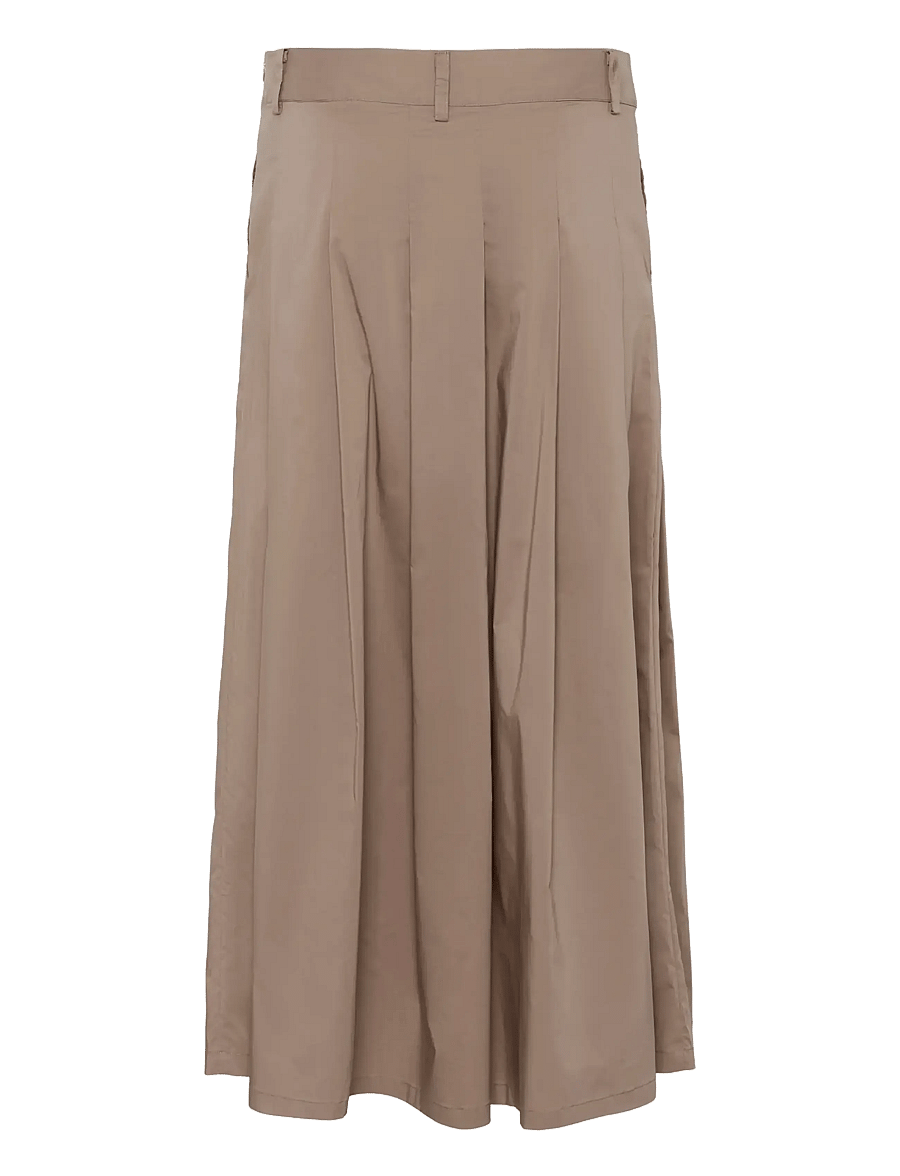 Culture - CUASTRID ANTOINETT SKIRT - plisseeritud seelikud - pine bark - 1
