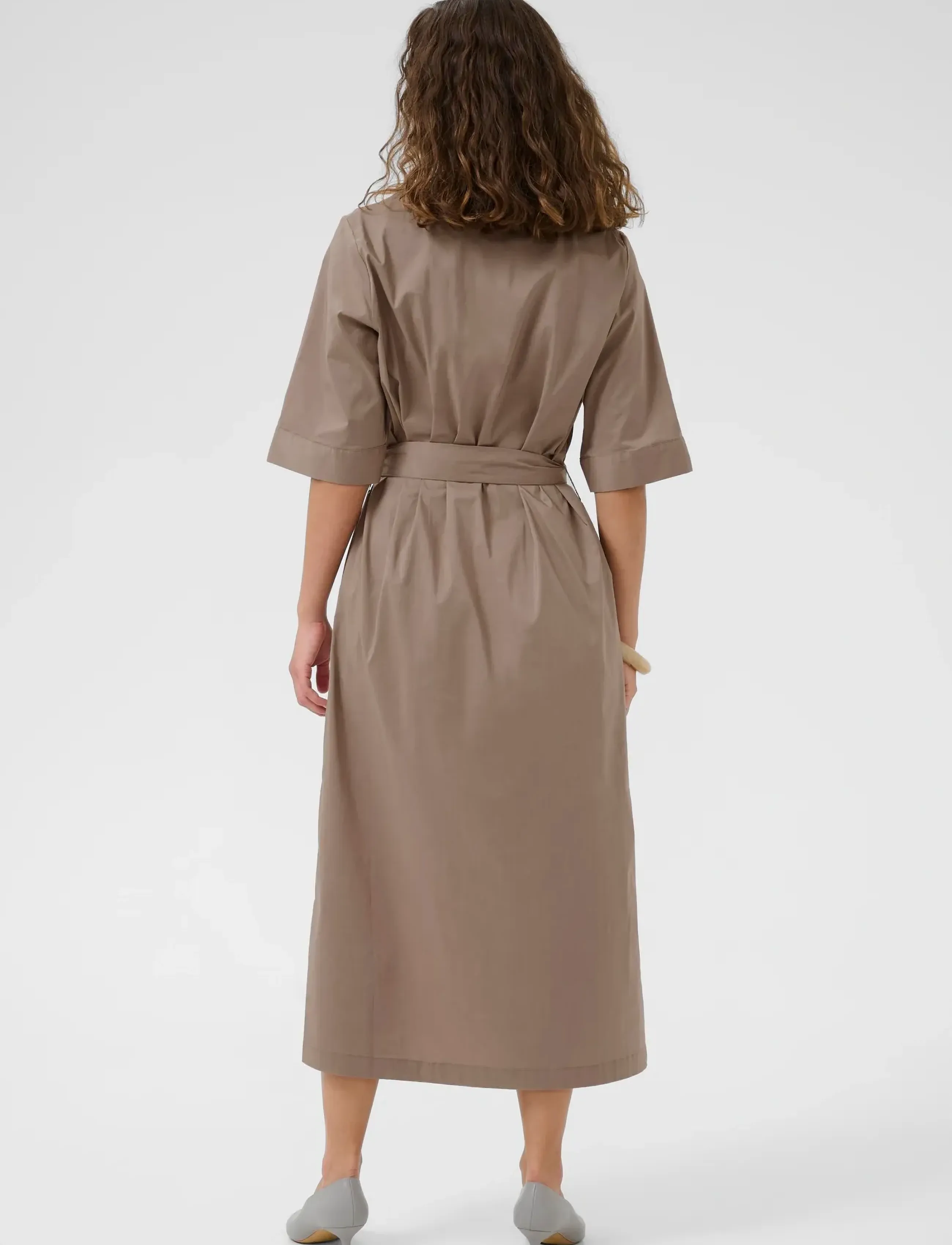 Culture - CUastrid Antoinett Dress - hemdkleider - pine bark - 4