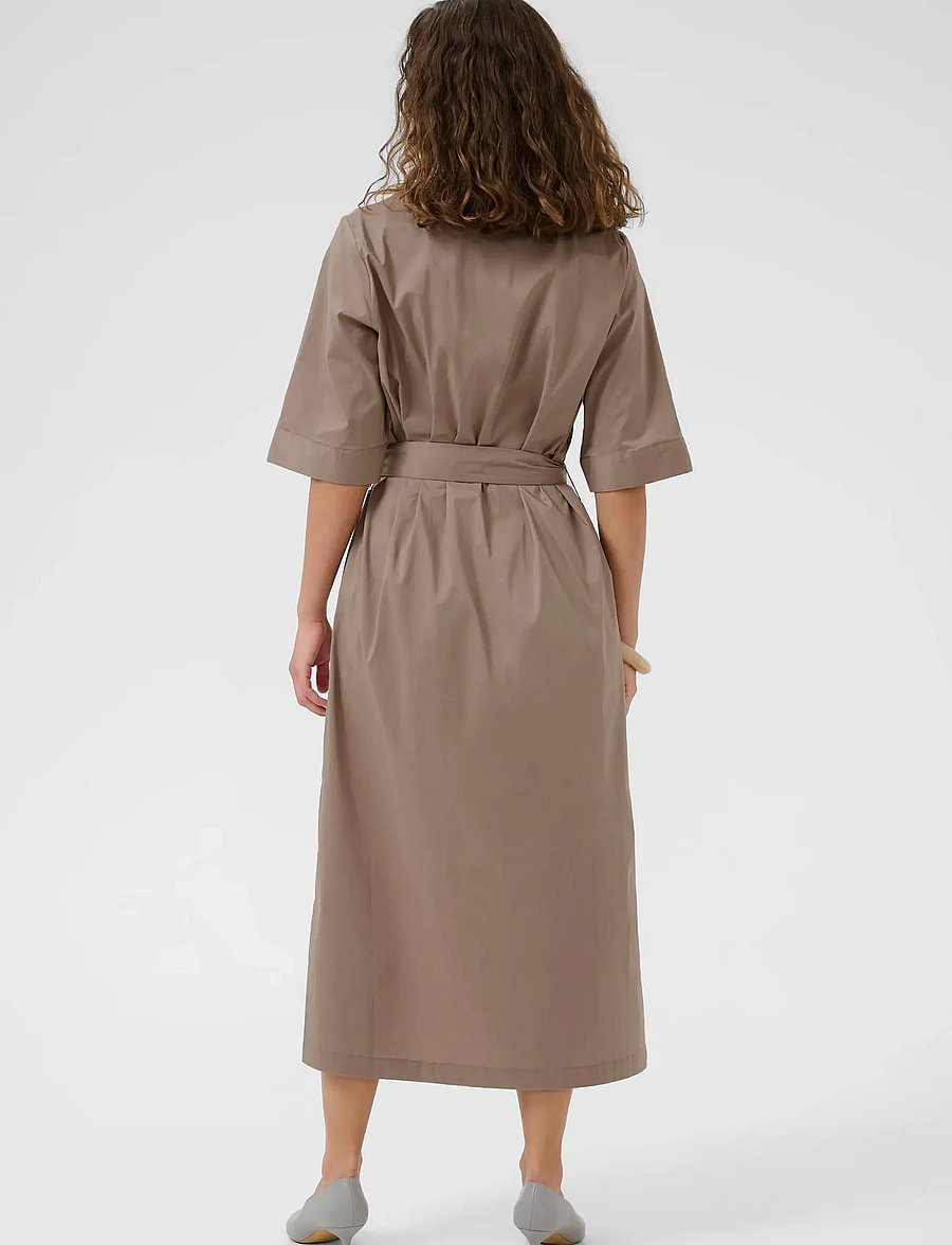 Culture - CUastrid Antoinett Dress - hemdkleider - pine bark - 4