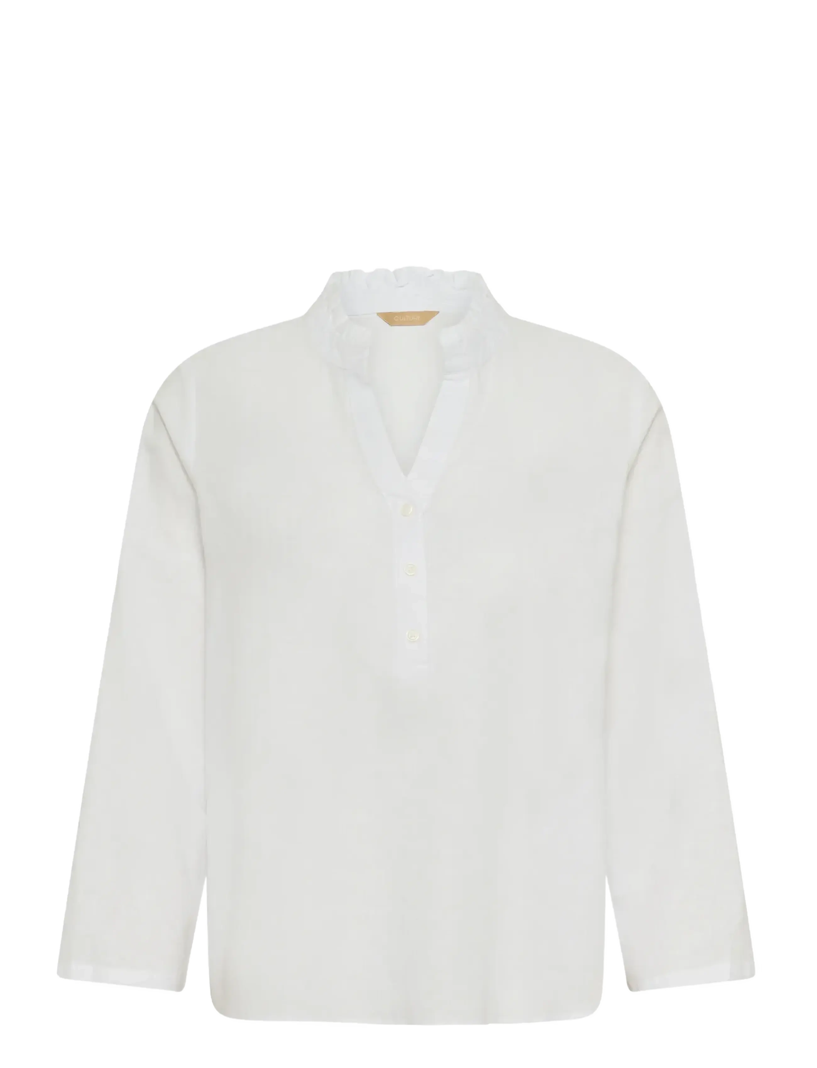CULTURE Cuarletty Bluse Weiß - XXL - Damen