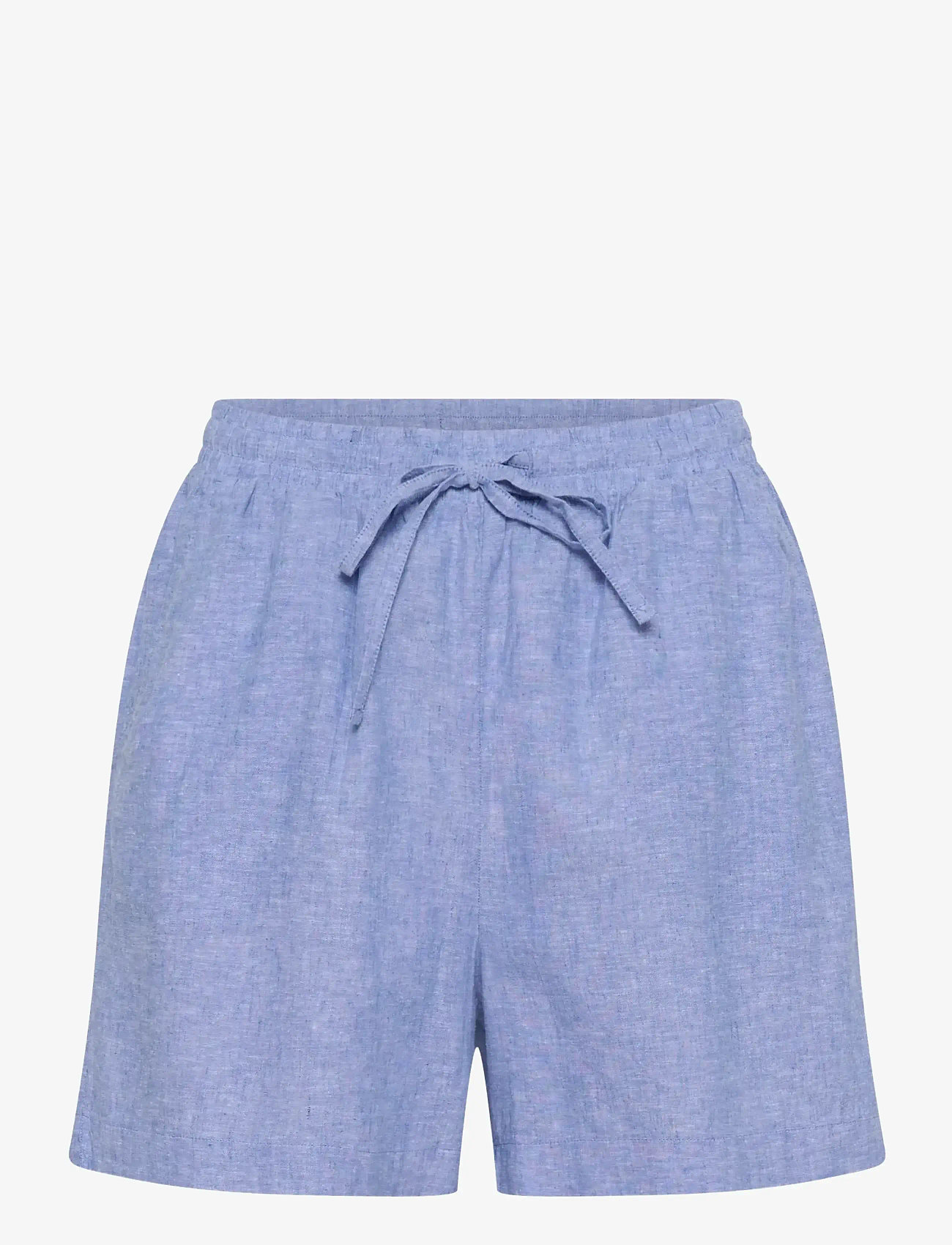 Culture - CUarletty Shorts - hørshorts - powder blue - 1