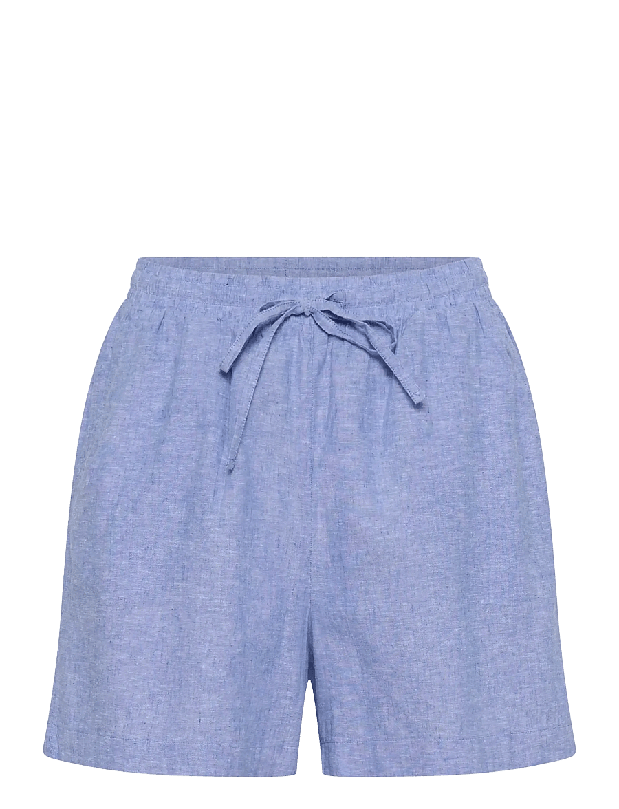 Culture - CUarletty Shorts - leinen-shorts - powder blue - 1
