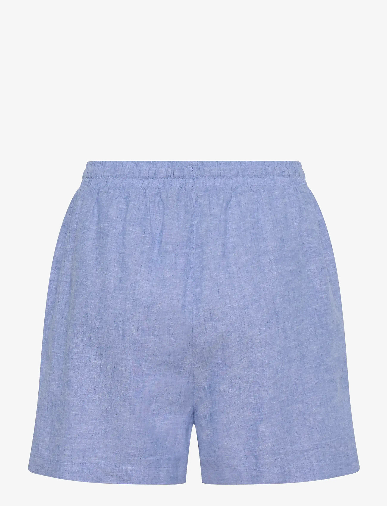 Culture - CUarletty Shorts - hørshorts - powder blue - 2