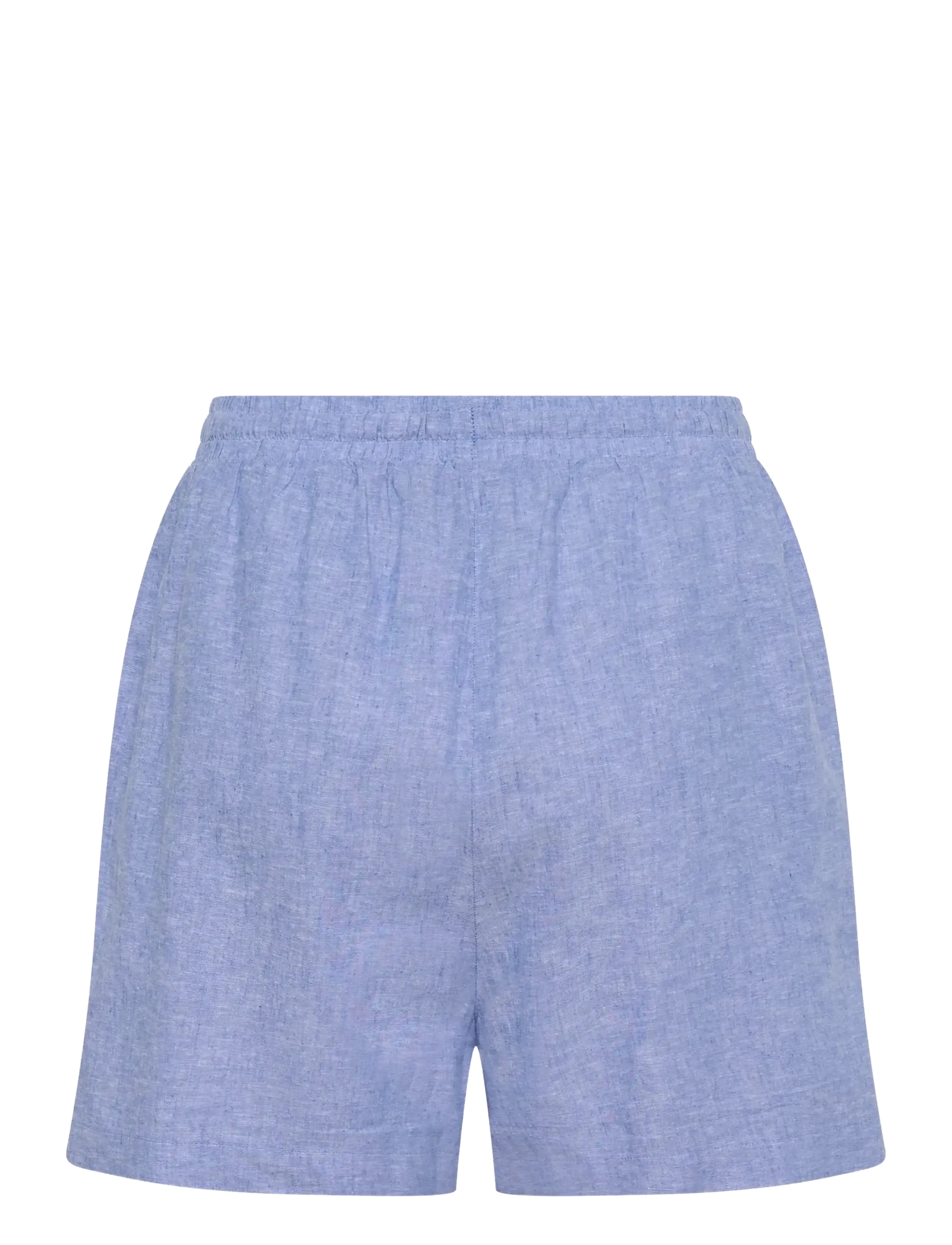Culture - CUarletty Shorts - linen shorts - powder blue - 2