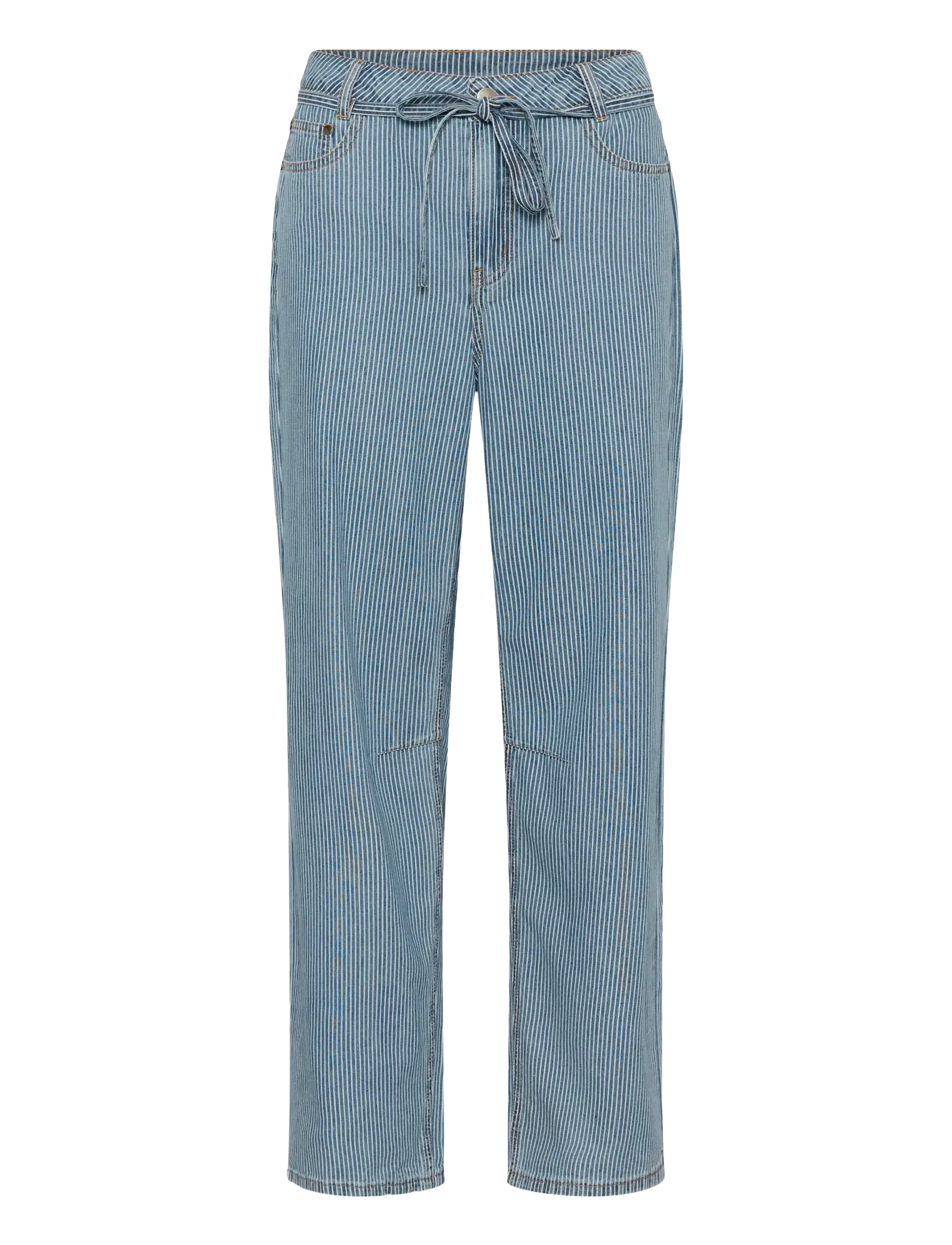 Culture CUayna Barrel Pants - Culture - BLUE/WHITE STRIPE / blue