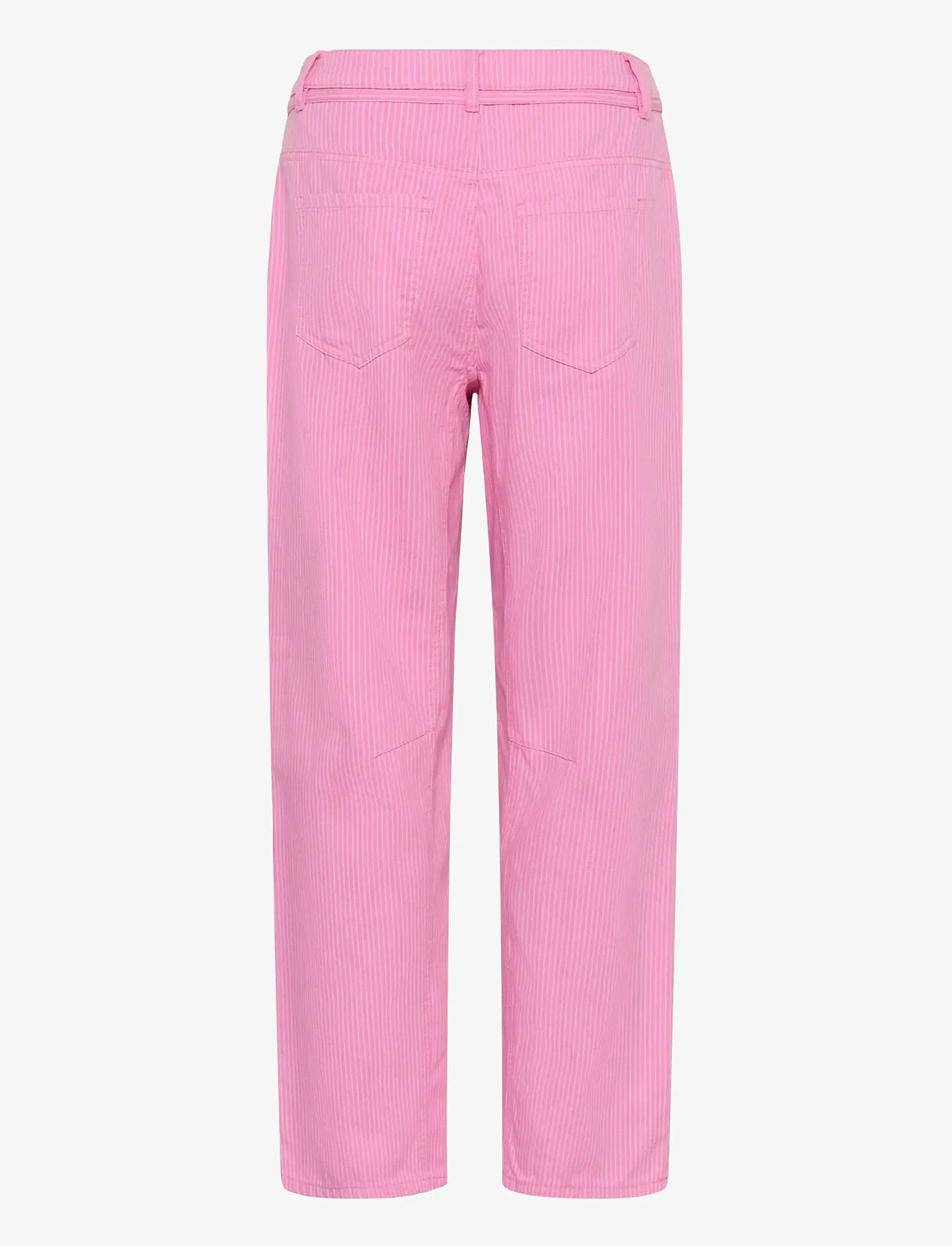 Culture - CUayna Barrel Pants - straight jeans - pink stripe - 2