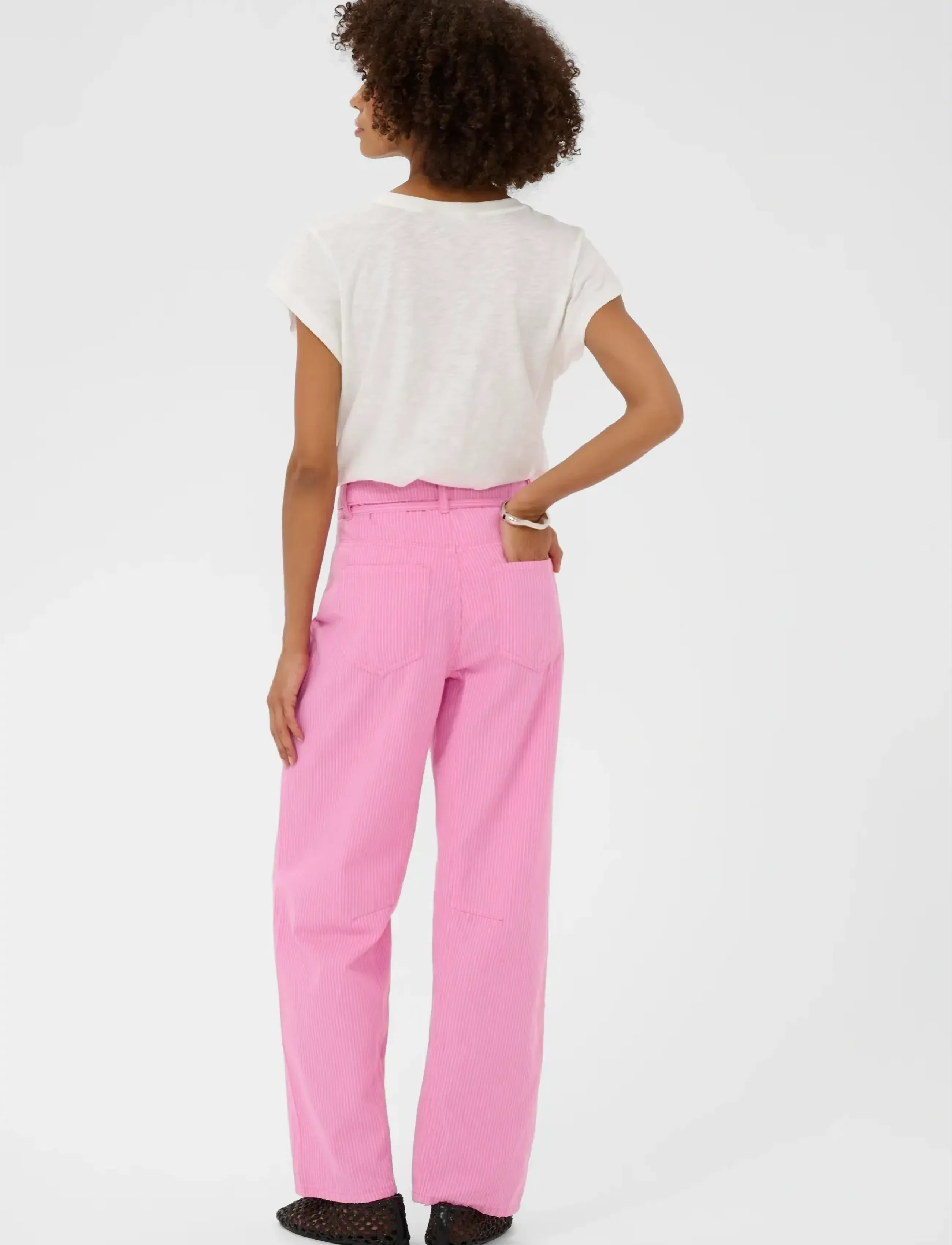 Culture Cuayna Barrel Pants mjukisbyxor dam – bild 3