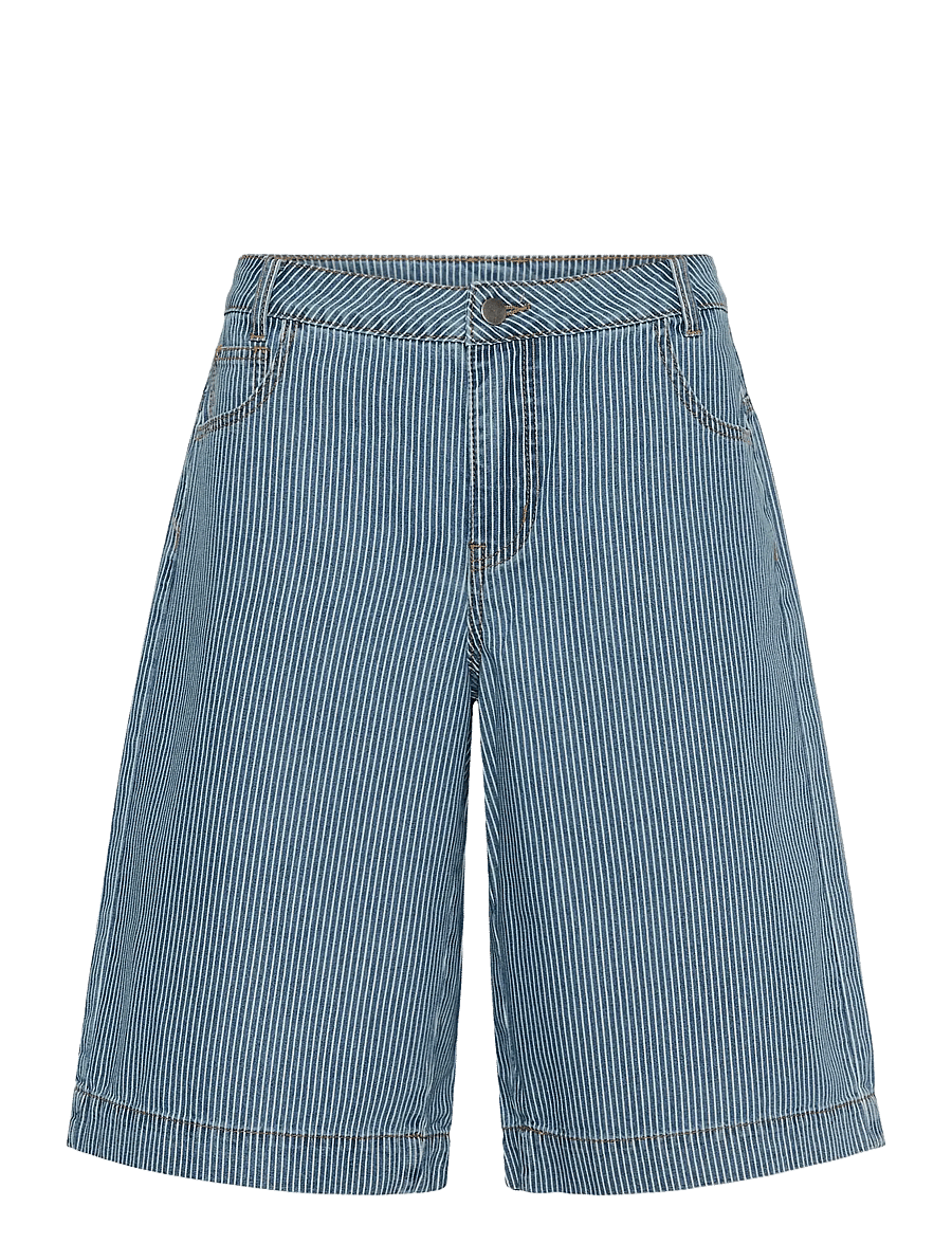 Culture - CUayna City Shorts - jorts - blue/white stripe - 1