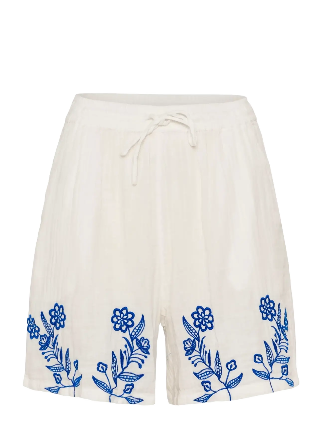 Culture CUtala Elina Shorts - Tøj - SPRING GARDENIA / white
