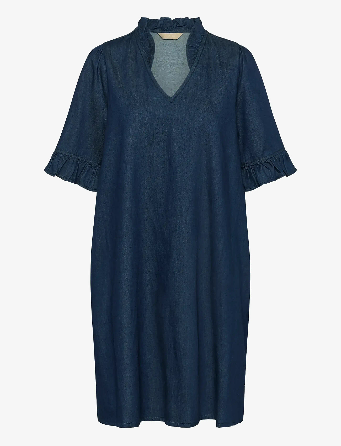 Culture - CUlava Arpa Dress - sommerkjoler - rinse wash - 1