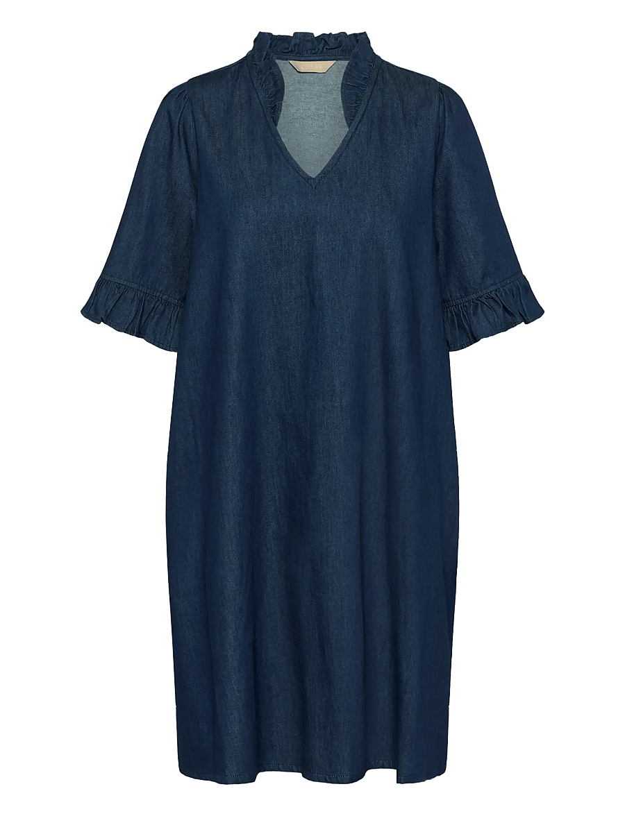 Culture - CUlava Arpa Dress - sommerkleider - rinse wash - 1