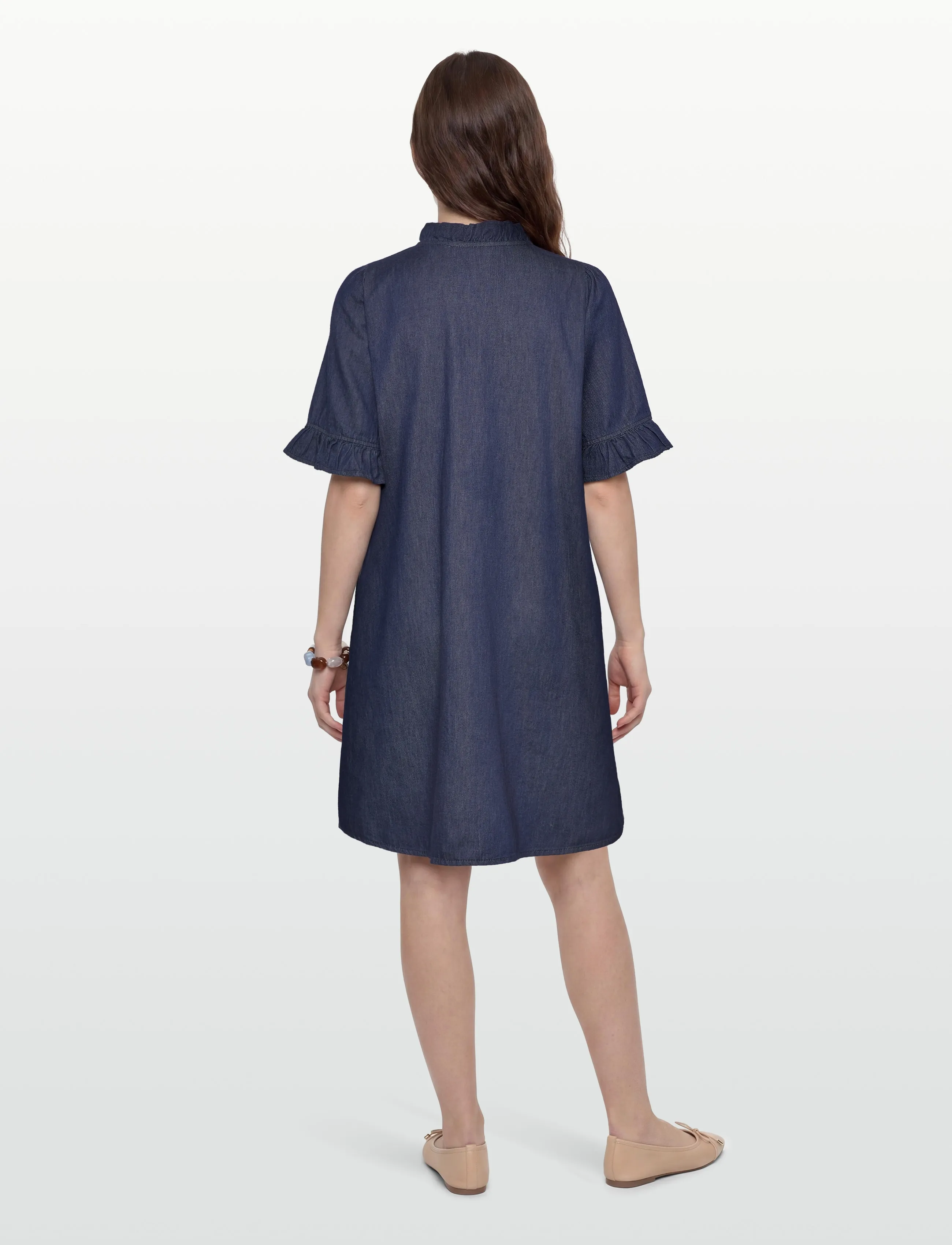 Culture - CUlava Arpa Dress - suvekleidid - rinse wash - 4