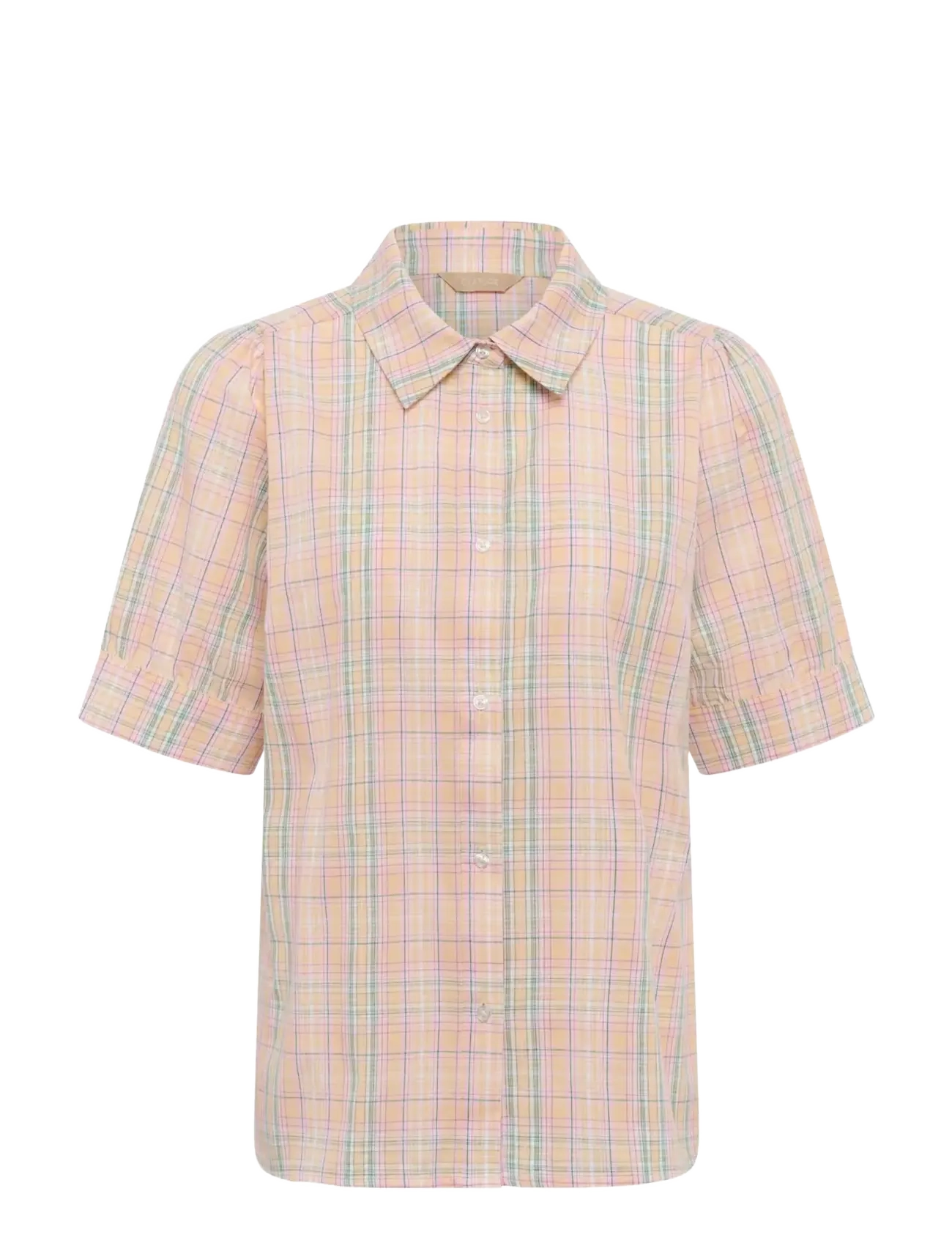 Culture CUjada Shirt - Blouses & Shirts - YELLOW CHECK / multi