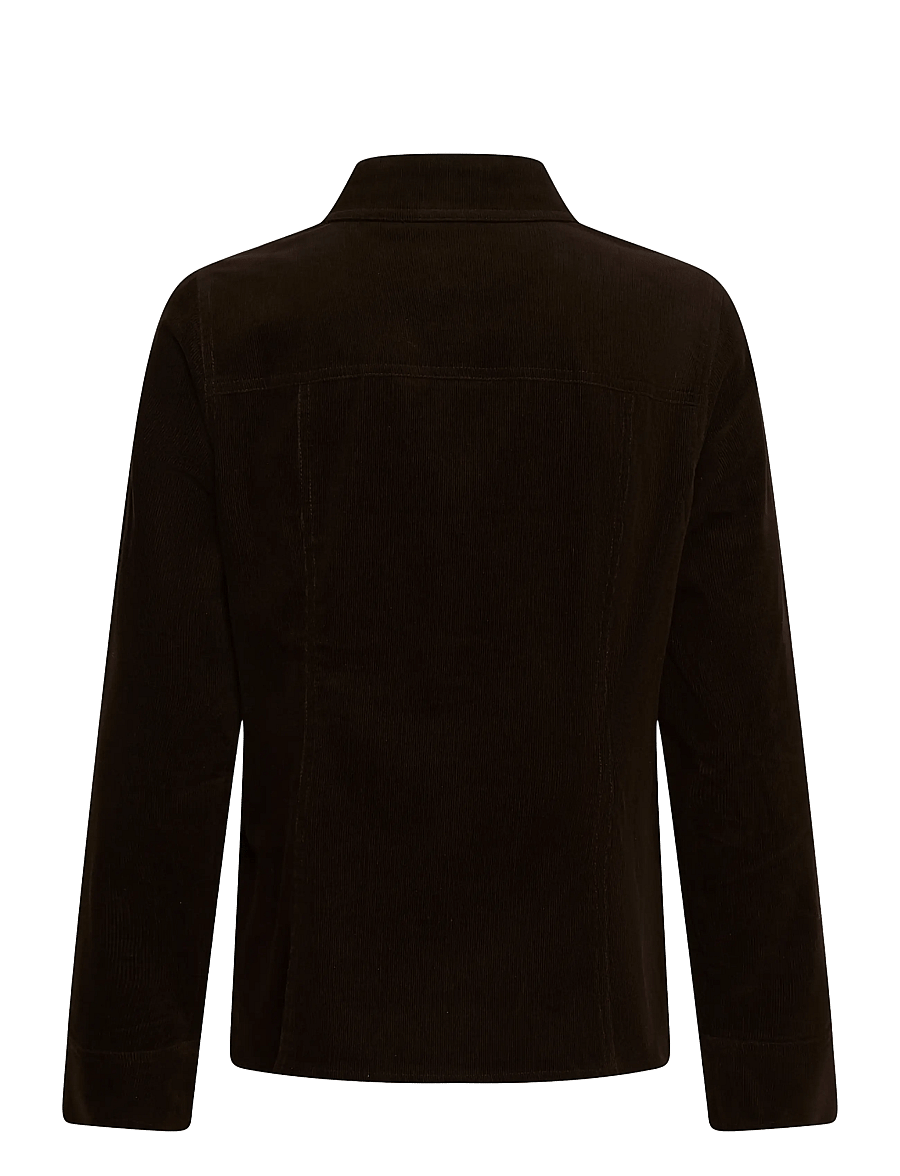 Culture - CUbetonia Rhaena Shirt - langärmlige hemden - coffee bean - 1