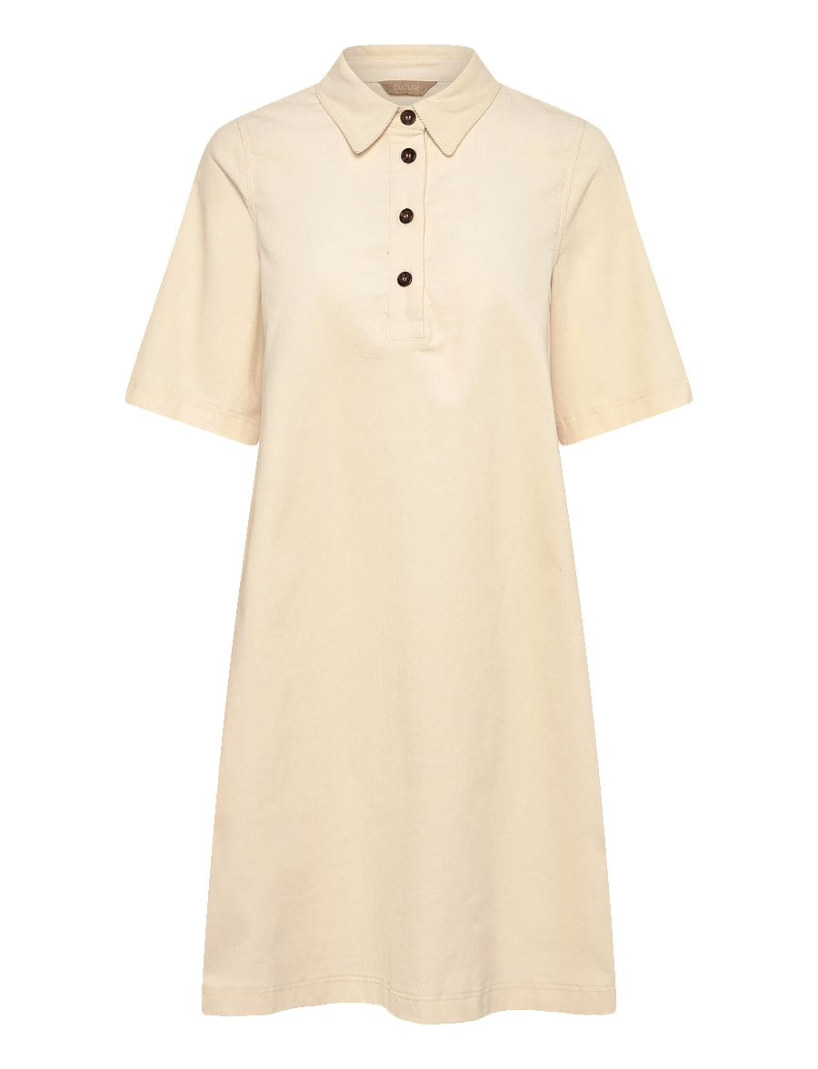 Culture - CUbetonia Rhaena Dress - shirt dresses - whitecap - 1