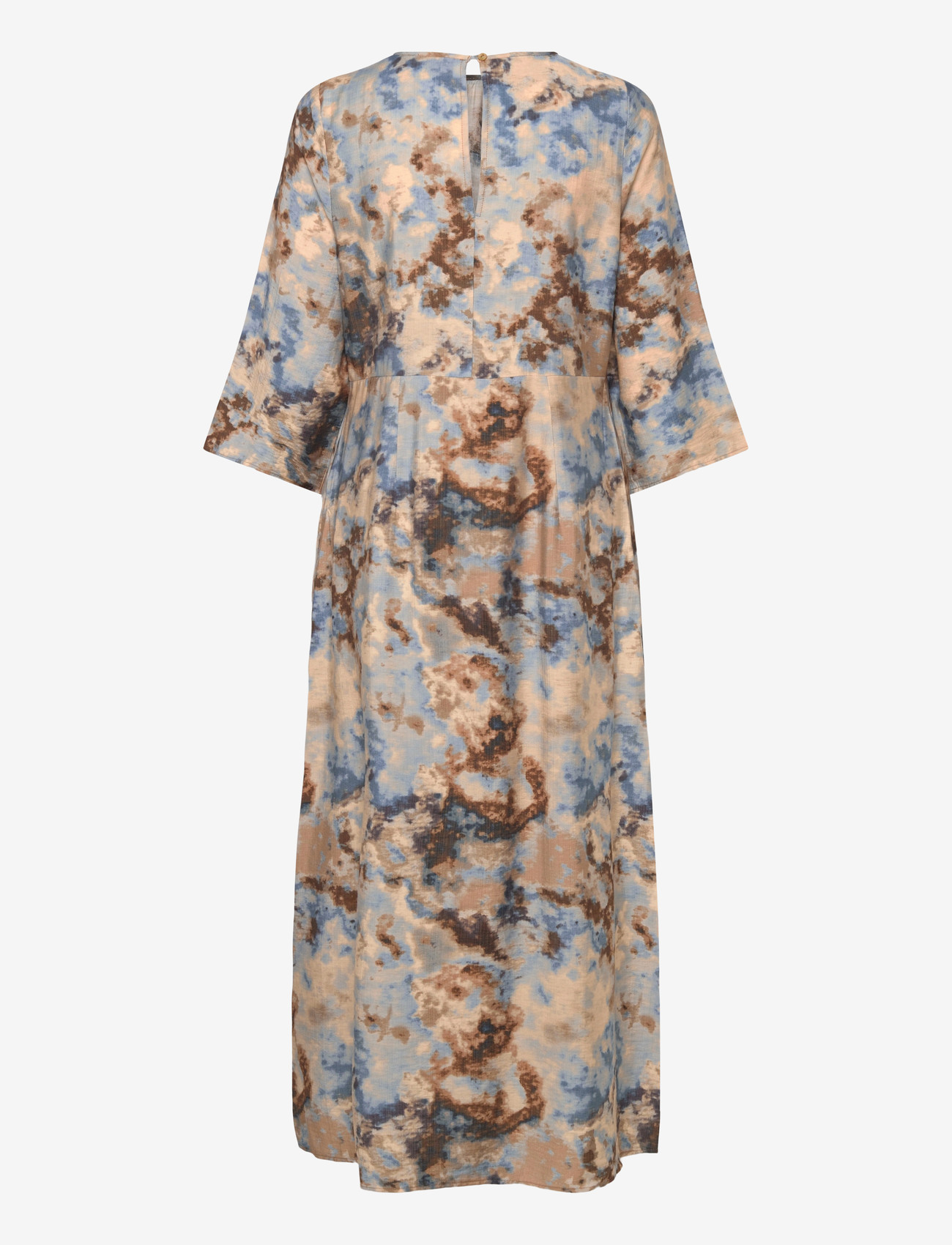 Culture - CUhizzy Greece Long Dress - abendkleider - brown/blue splash - 1