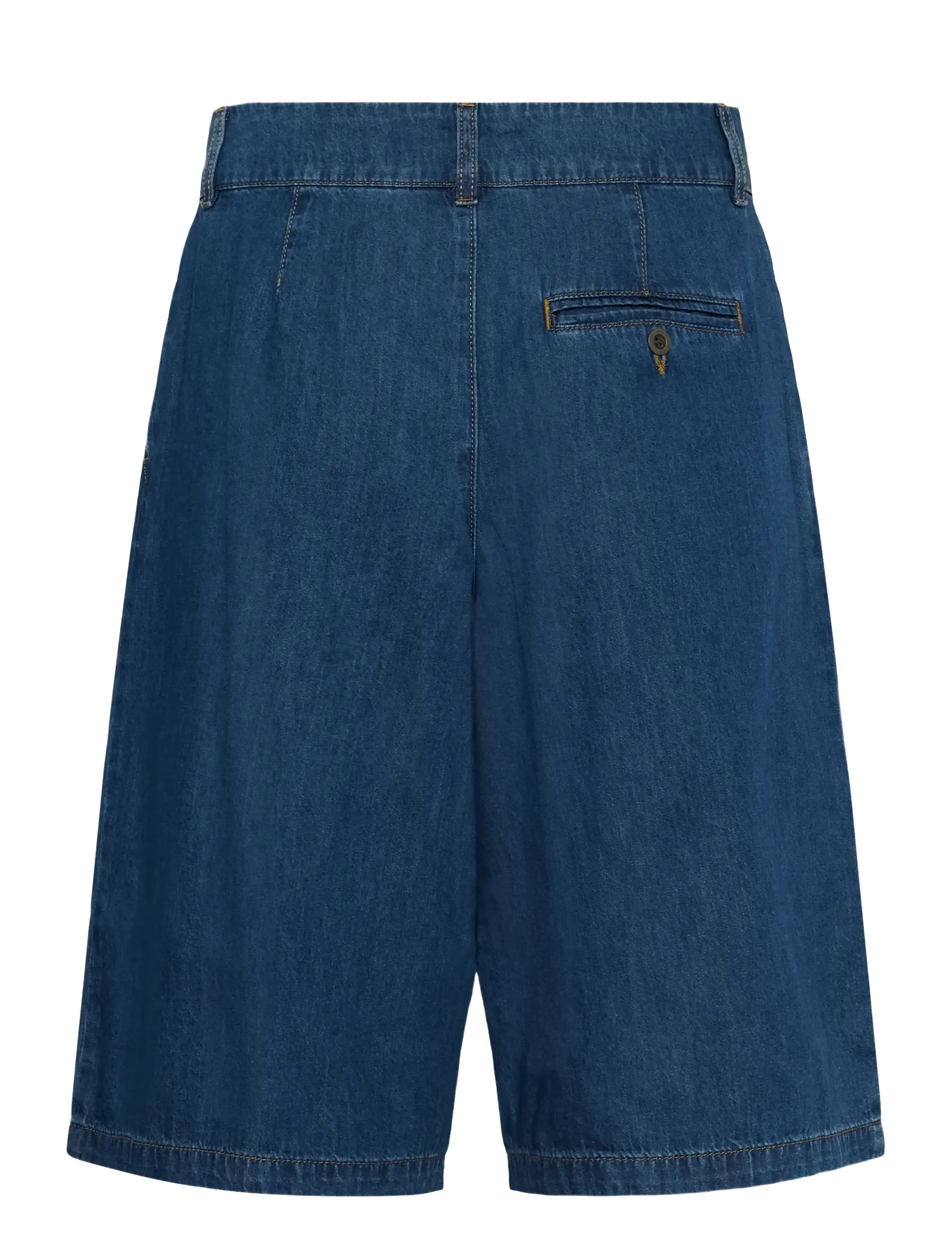 Culture - CUlava Arpa City Shorts - jorts - dark blue wash - 2
