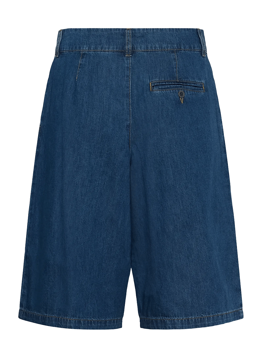 Culture - CUlava Arpa City Shorts - džinsa šorti - dark blue wash - 2