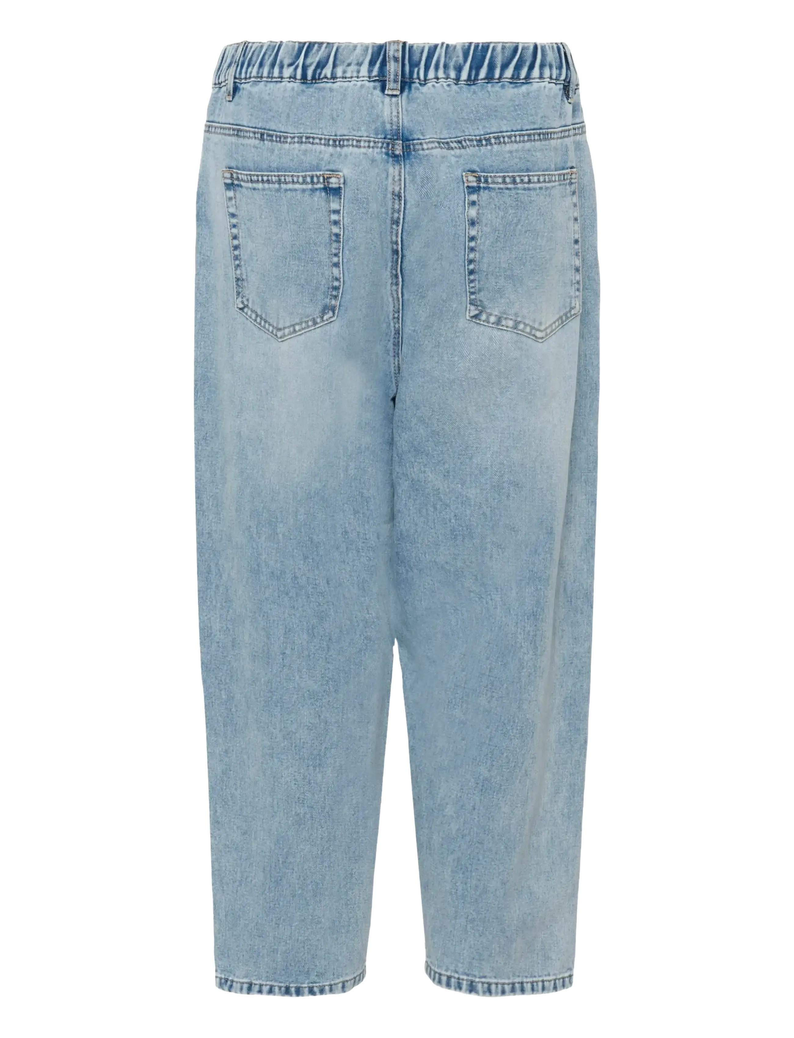Culture - CUtiala Aniceta Embroidery Jeans - beinar gallabuxur - light blue wash - 2