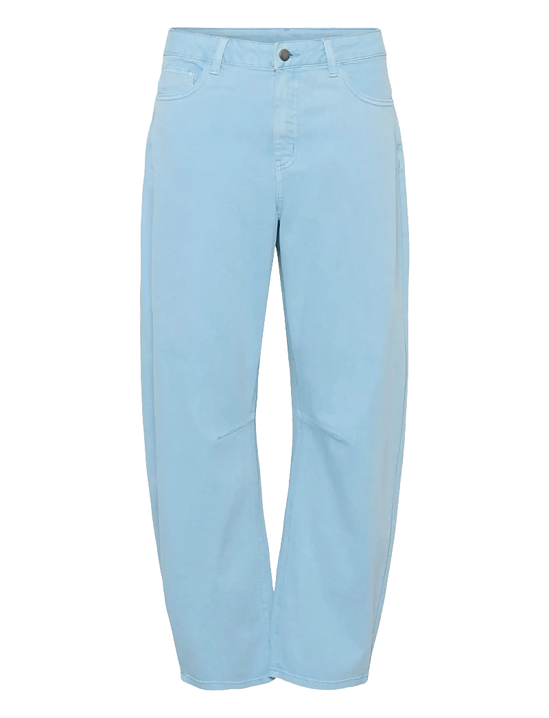 Culture - CUbrinnie Barrel Pants - barrel jeans - powder blue wash - 1