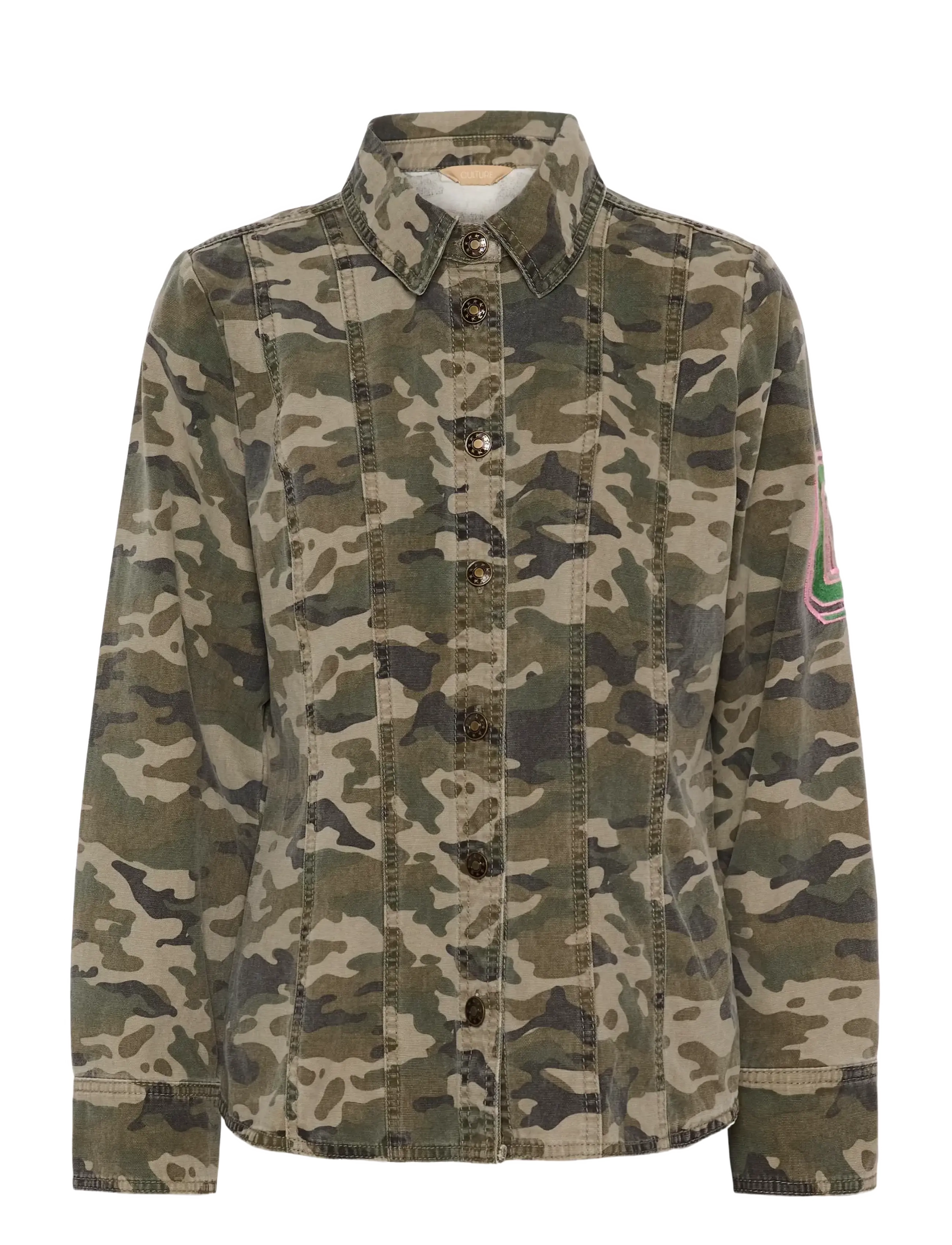 CULTURE Cucamilja Shirt Patterned - XS - Damen