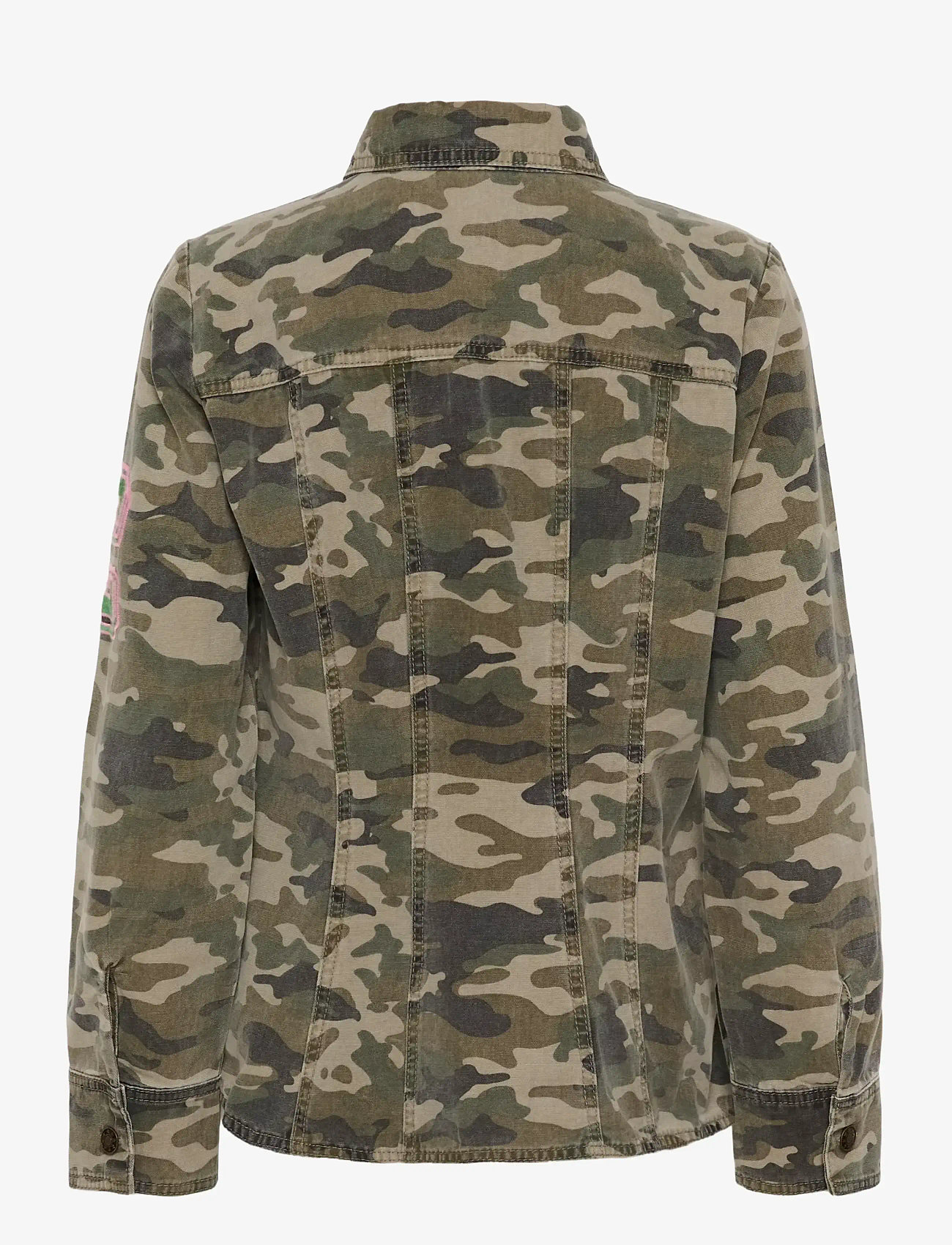 Culture - CUcamilja Shirt - langærmede skjorter - camouflage - 2