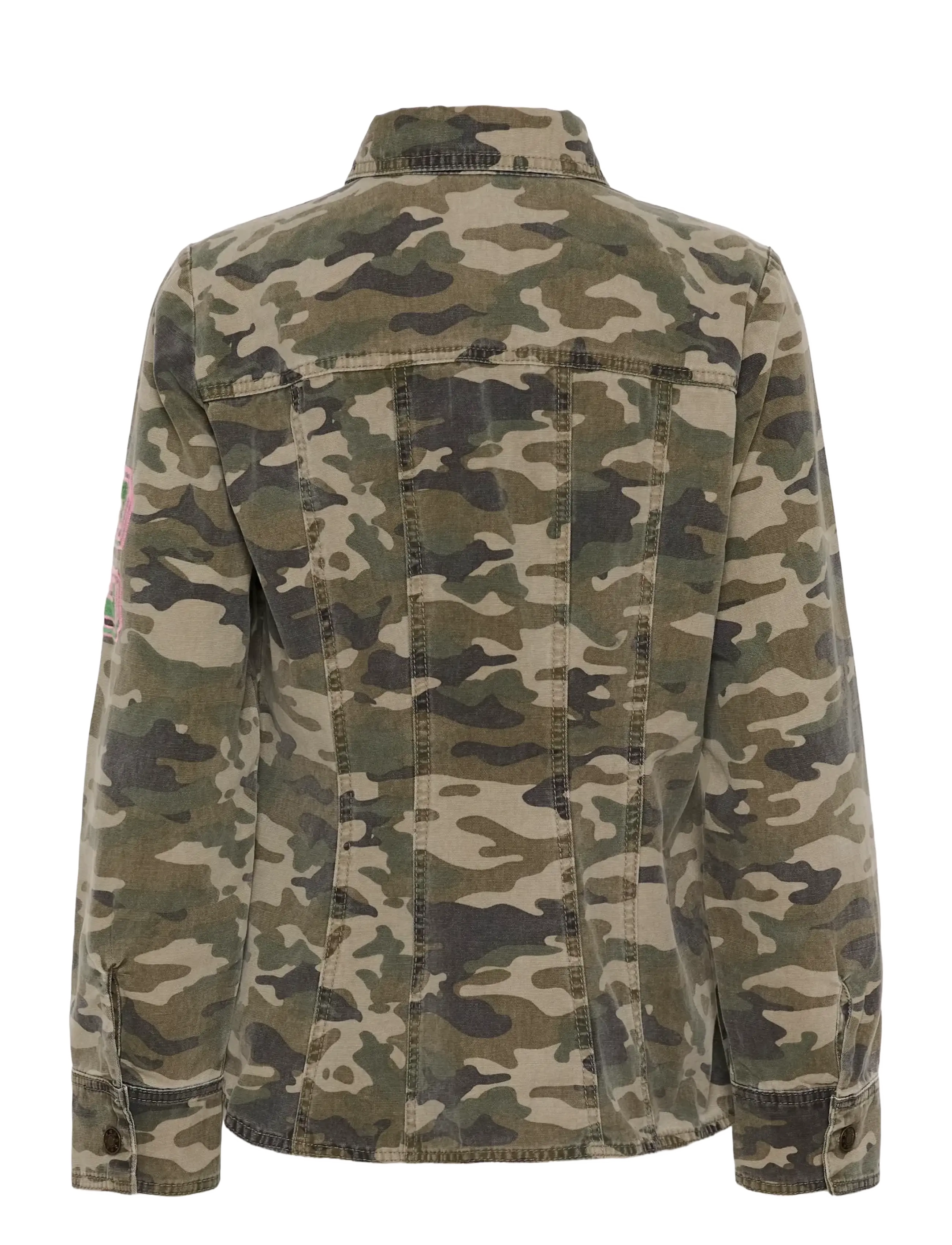 Culture - CUcamilja Shirt - koszule z długimi rękawami - camouflage - 2