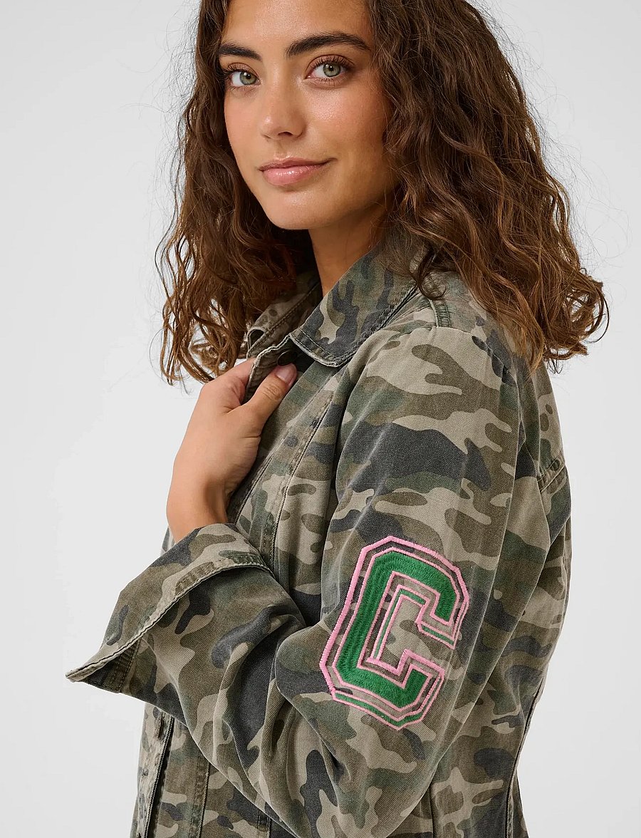 Culture - CUcamilja Shirt - koszule z długimi rękawami - camouflage - 5