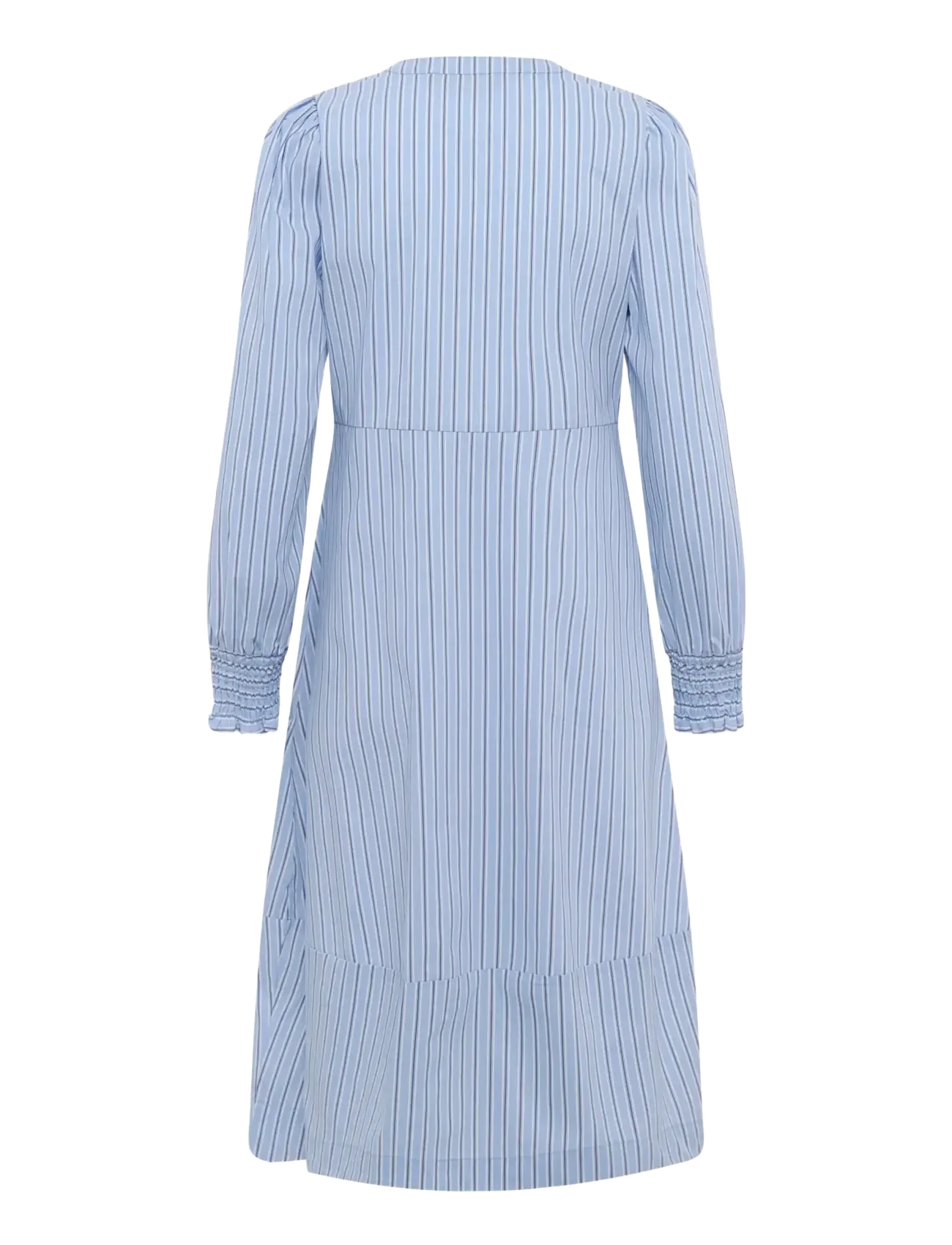 Culture - CUart Dress - midikleidid - blue stripe - 2