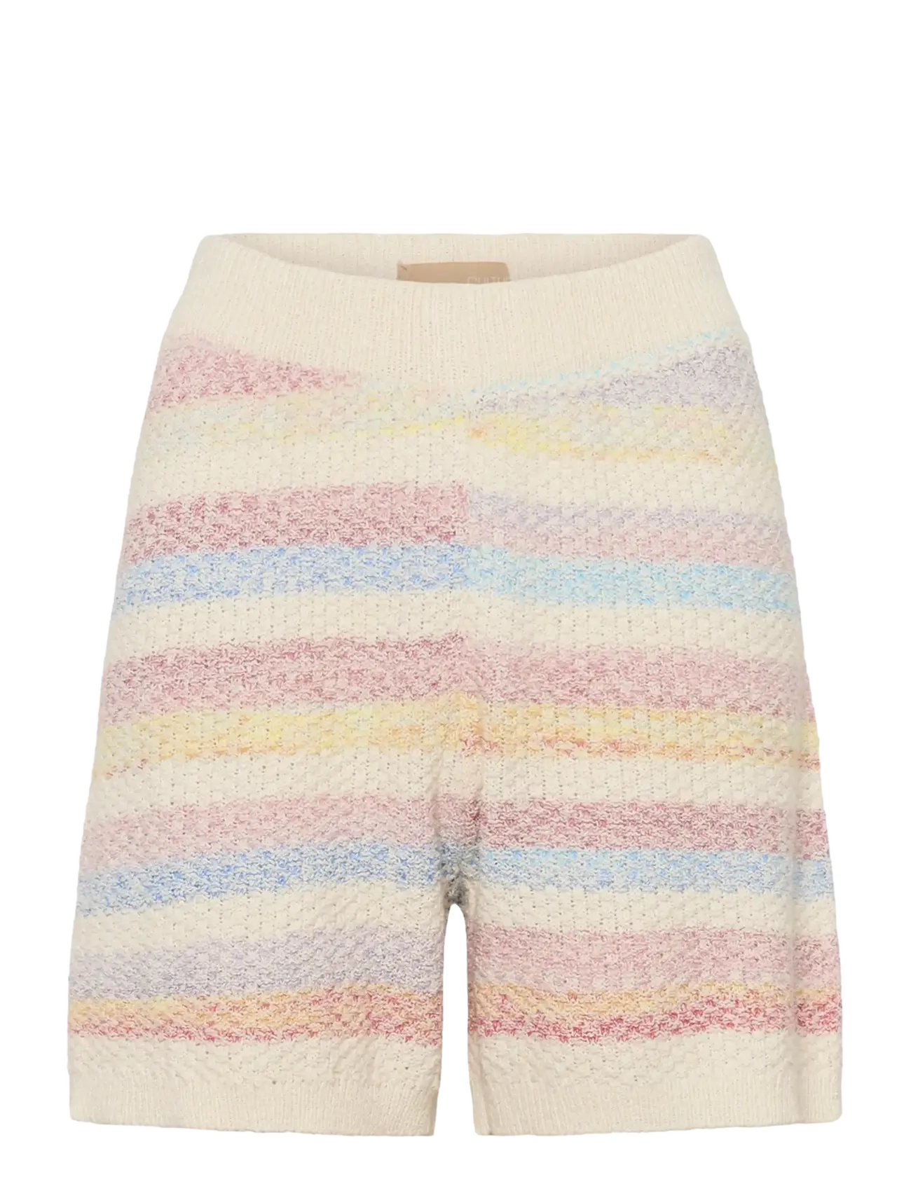 Culture CUjuana Shorts - Kläder - MULTI STRIPE / cream