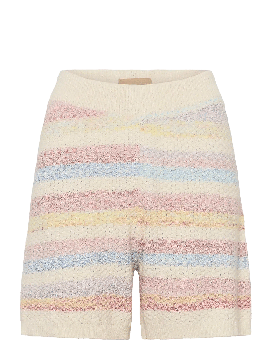 Culture - CUjuana Shorts - vabaaja lühikesed püksid - multi stripe - 1