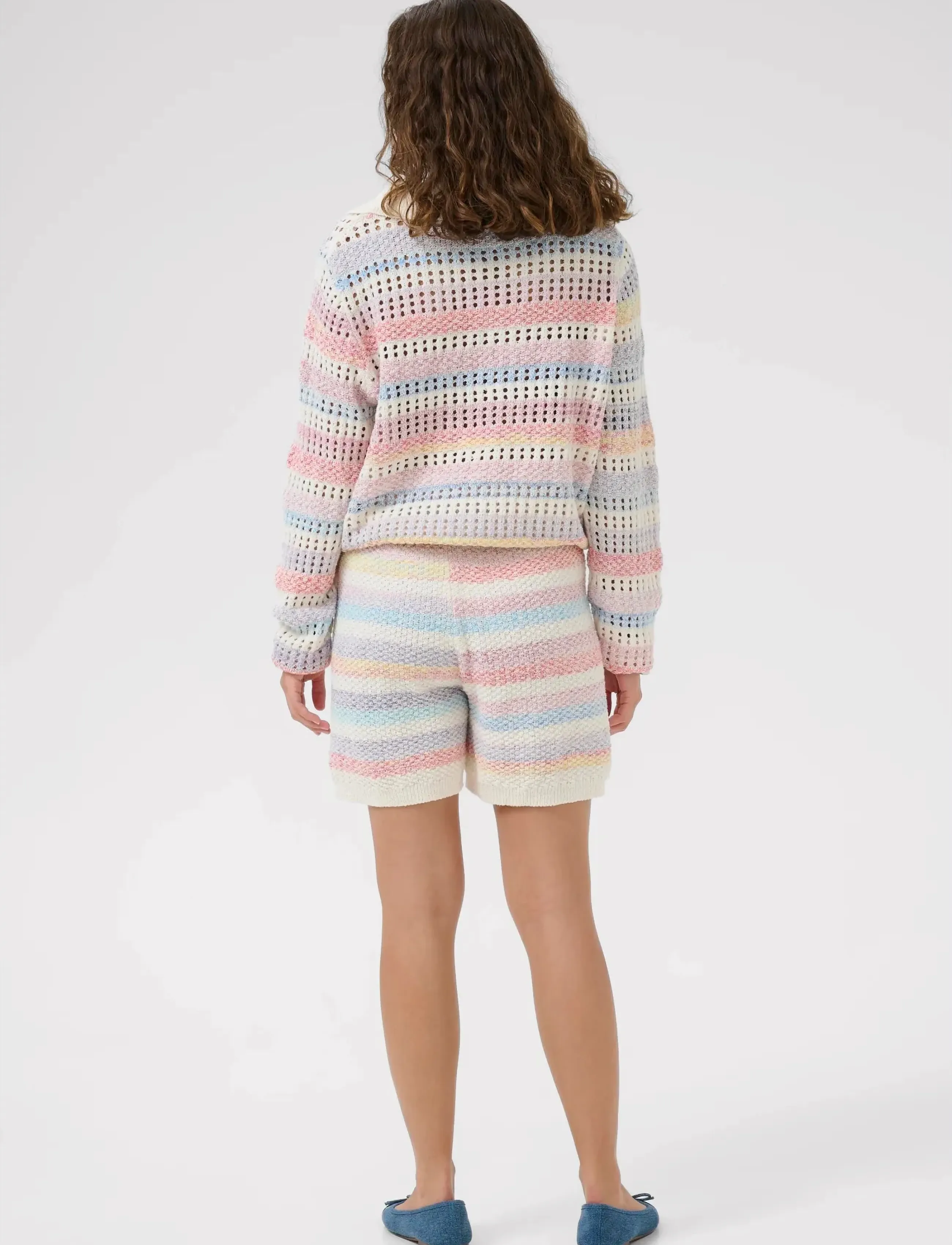 Culture - CUjuana Shorts - casual shorts - multi stripe - 4