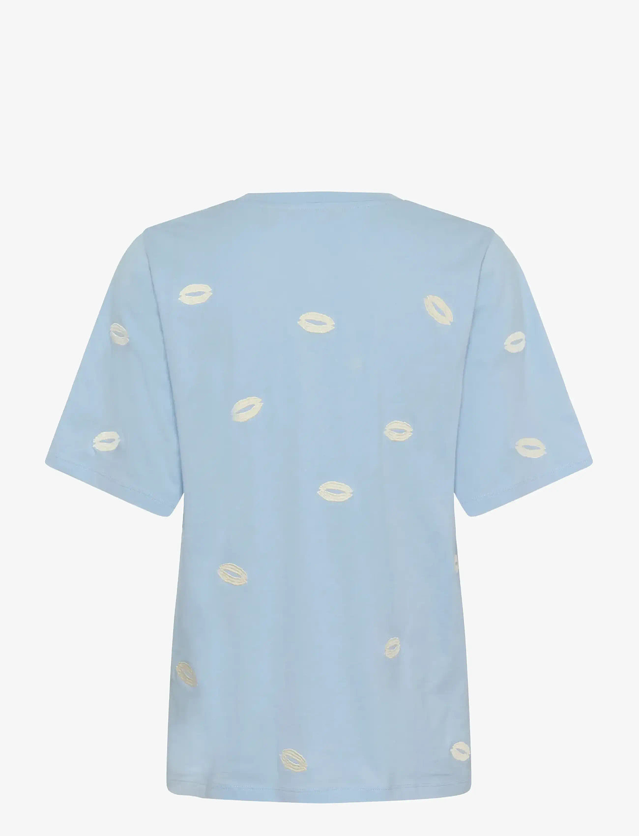 Culture - CUkissy T-Shirt - t-shirts - powder blue - 2