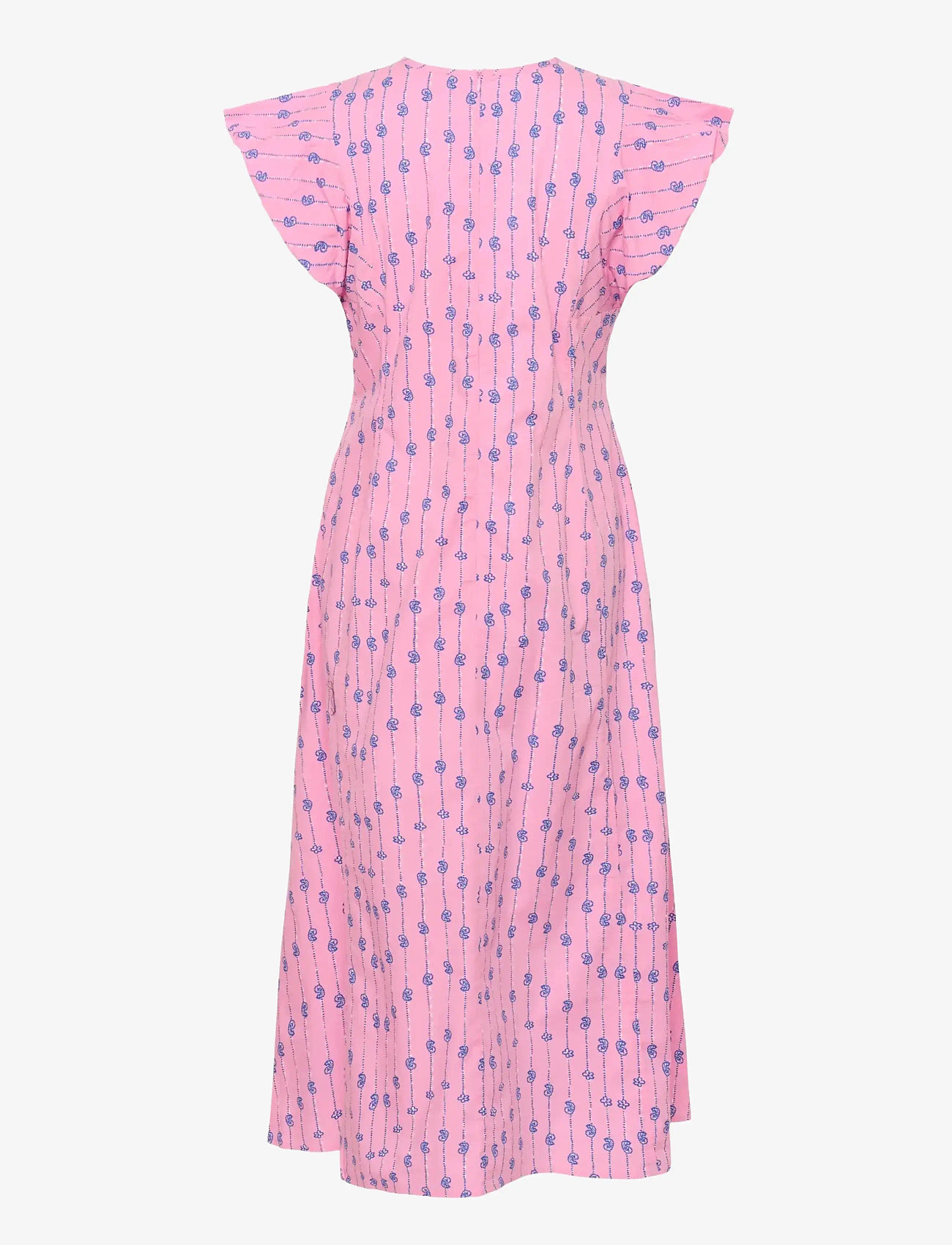 Culture - CUmarco Olena Dress - sommerkleider - begonia pink/nautical blue - 2