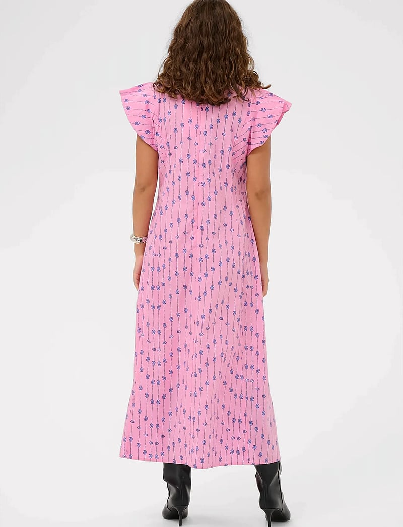 Culture - CUmarco Olena Dress - sommerkleider - begonia pink/nautical blue - 3