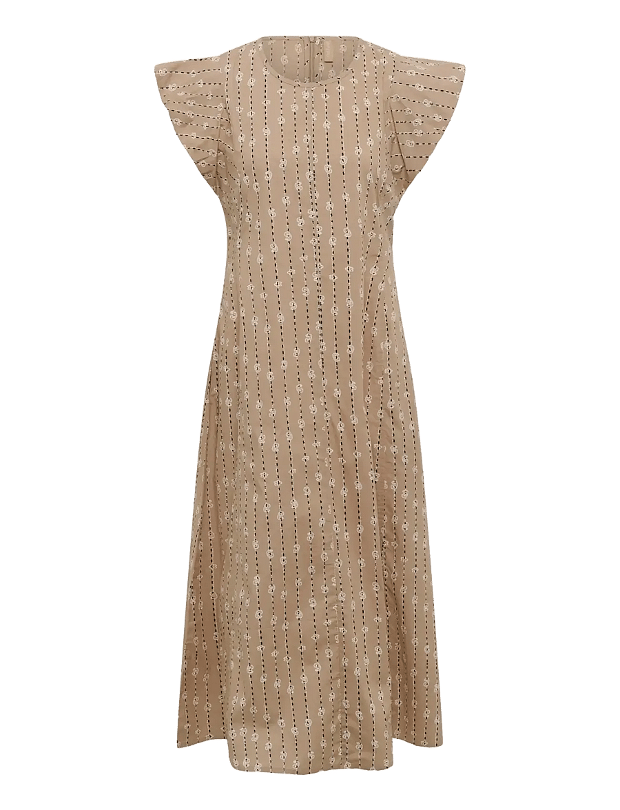 Culture - CUmarco Olena Dress - sommerkleider - dune/whitecap - 1