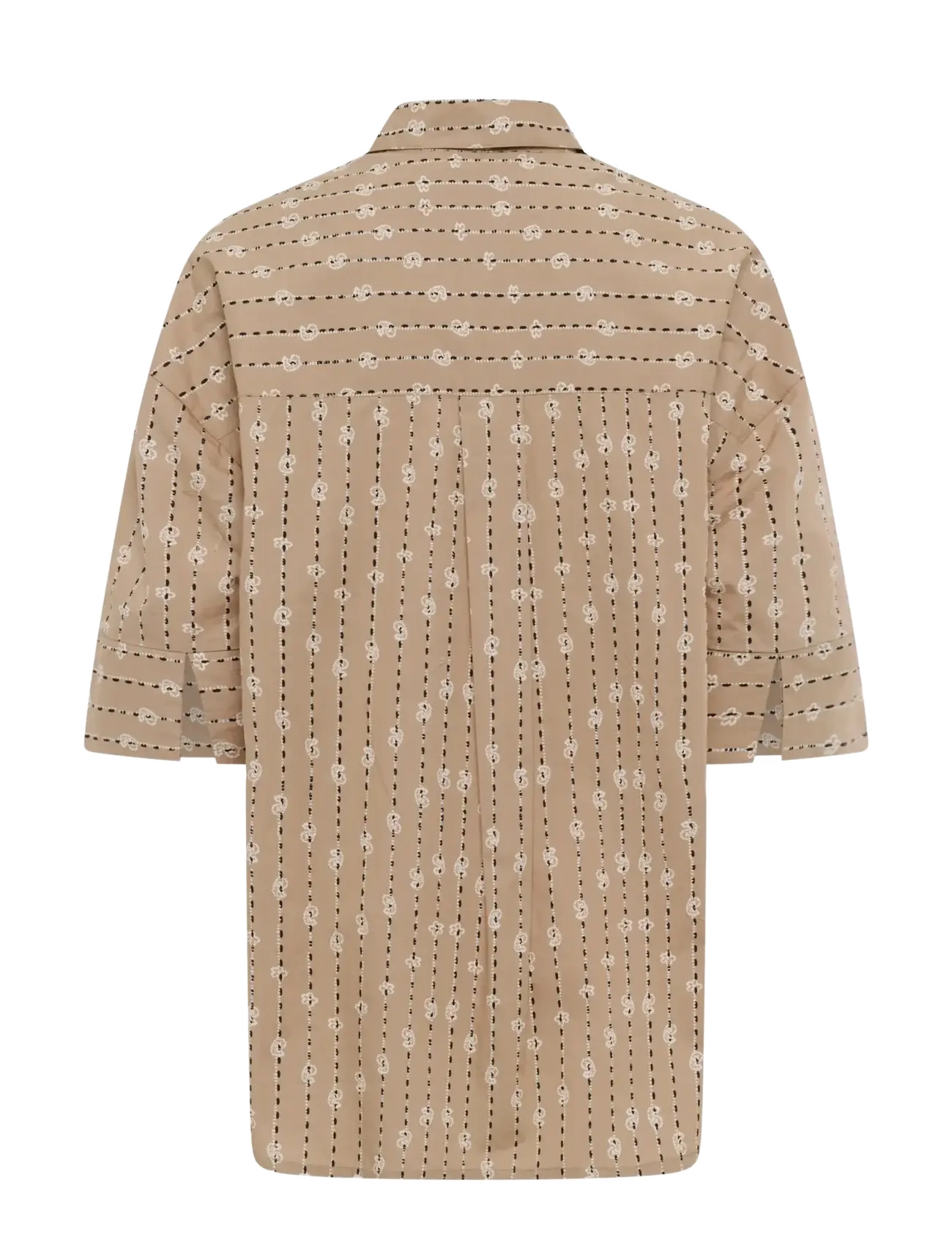 Culture - CUmarco Olena Shirt - chemises à manches courtes - dune/whitecap - 2