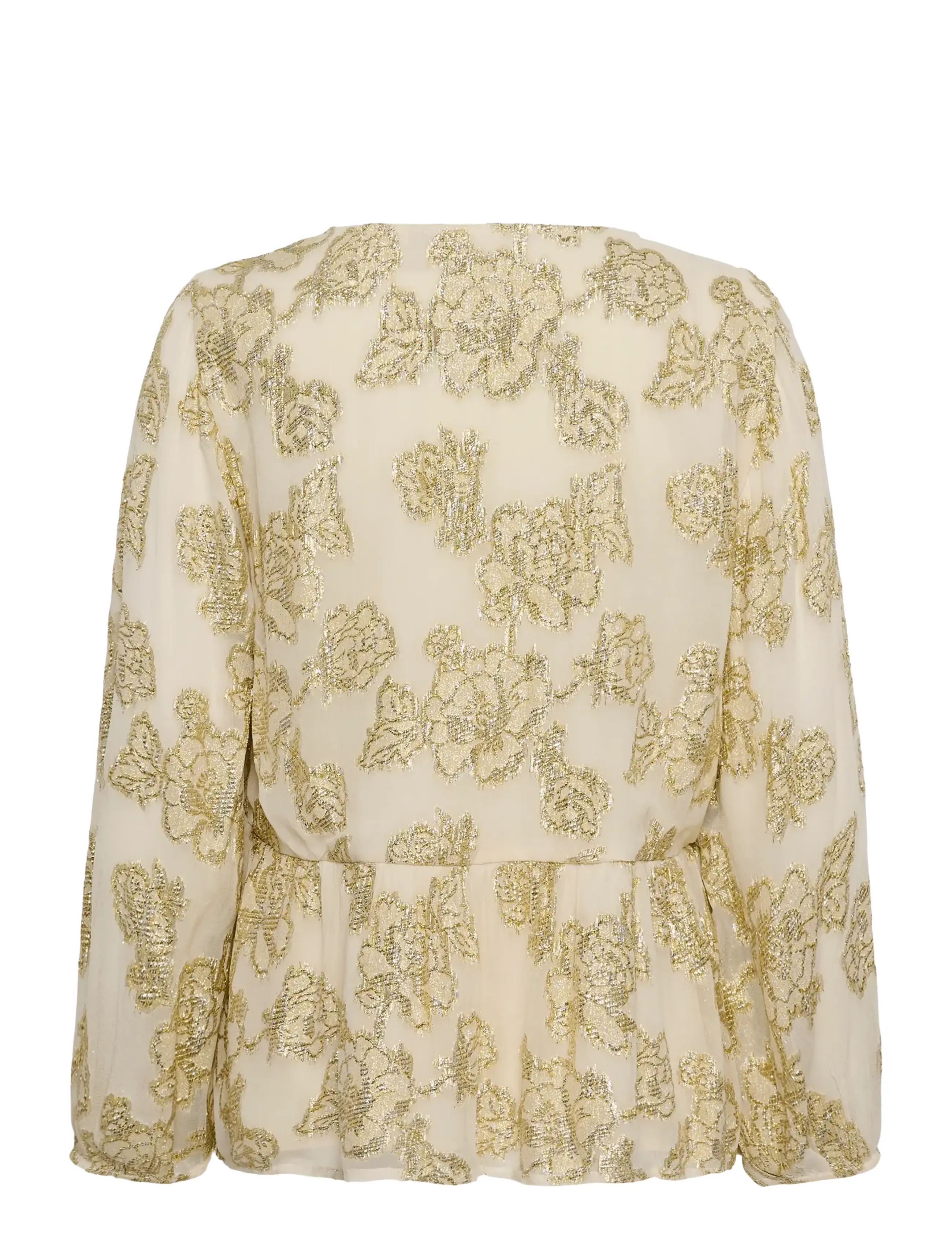 Culture - CUbuda Floi Blouse - pikkade varrukatega pluusid - whitecap - 2