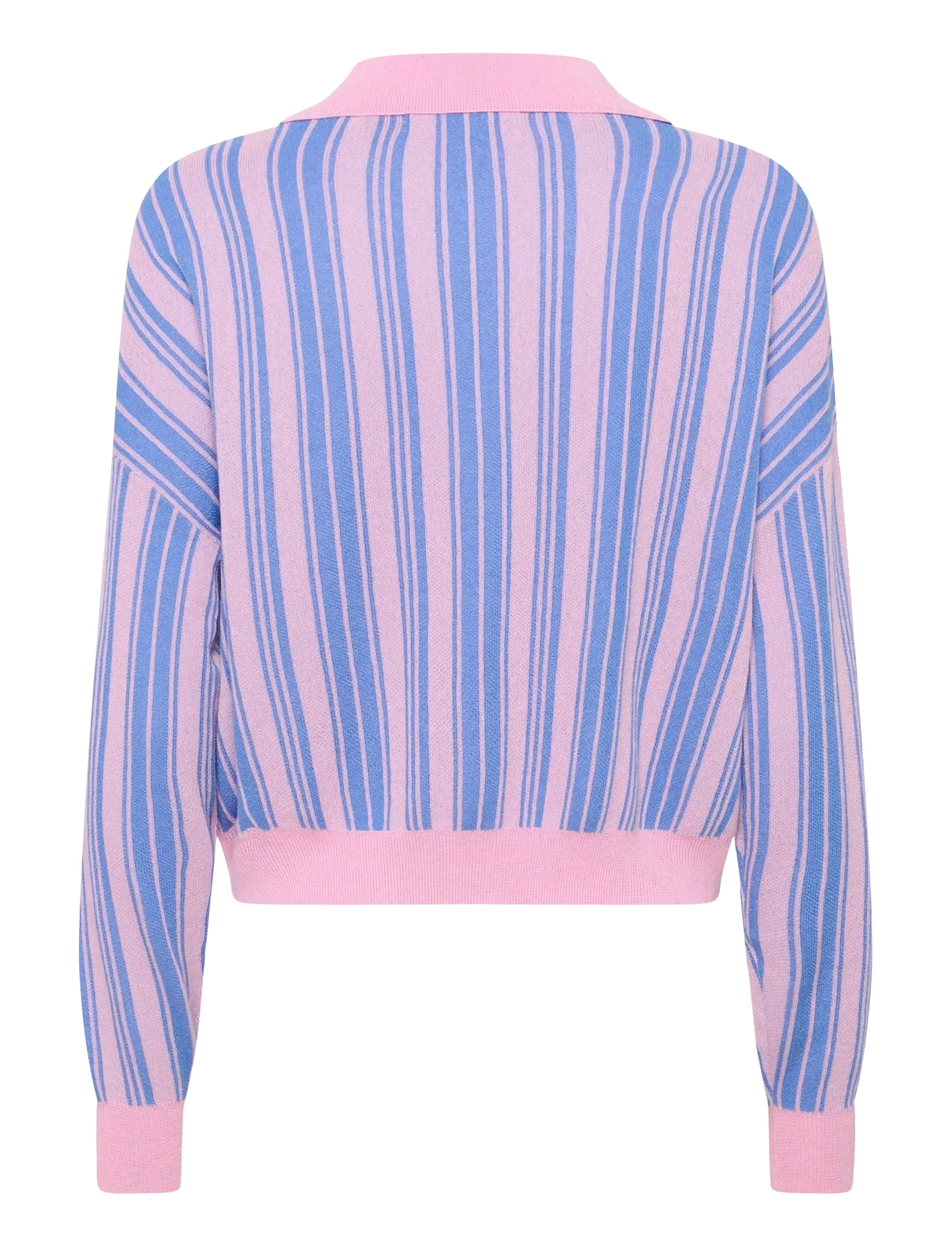 Culture - CUdeny Cardigan - cardigans - begonia pink/nautical blue - 2