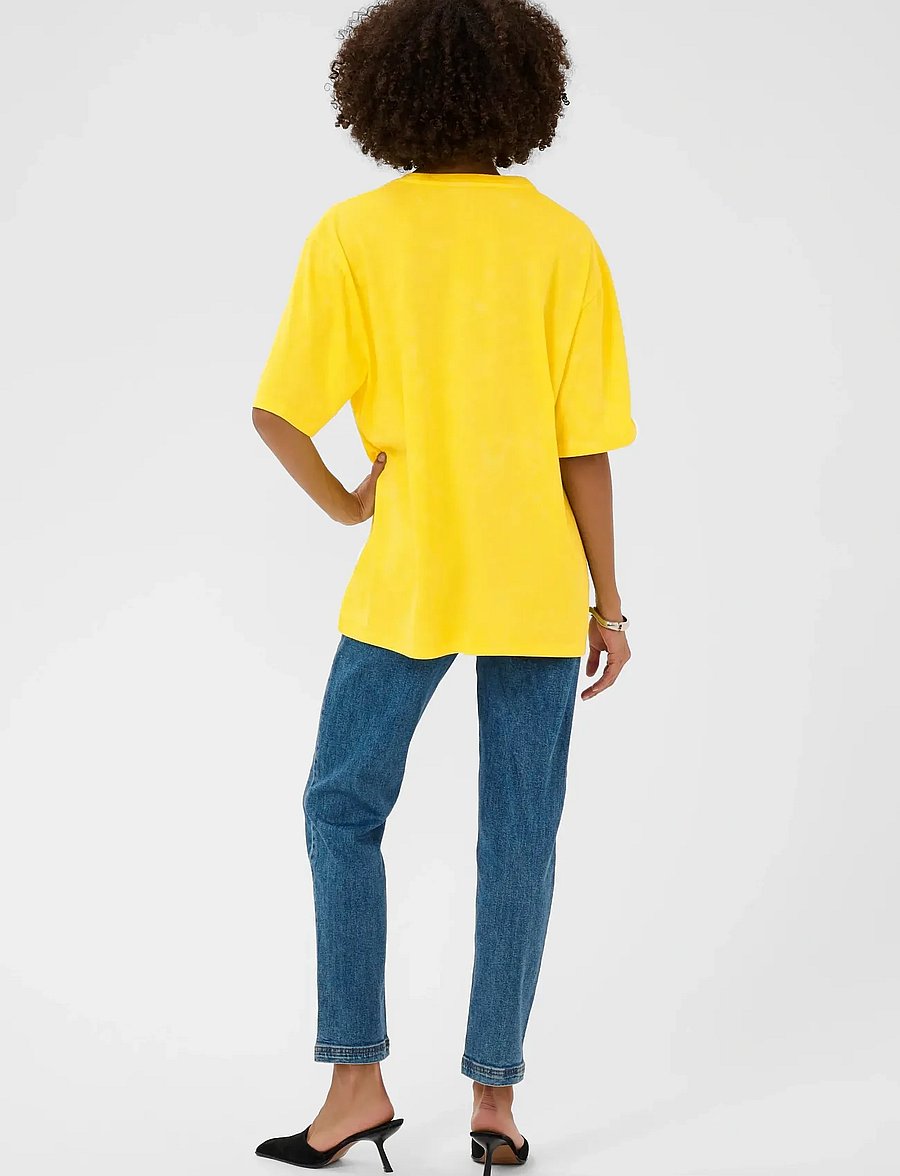 Culture - CUlala T-Shirt - t-särgid - lemon meringue wash - 4