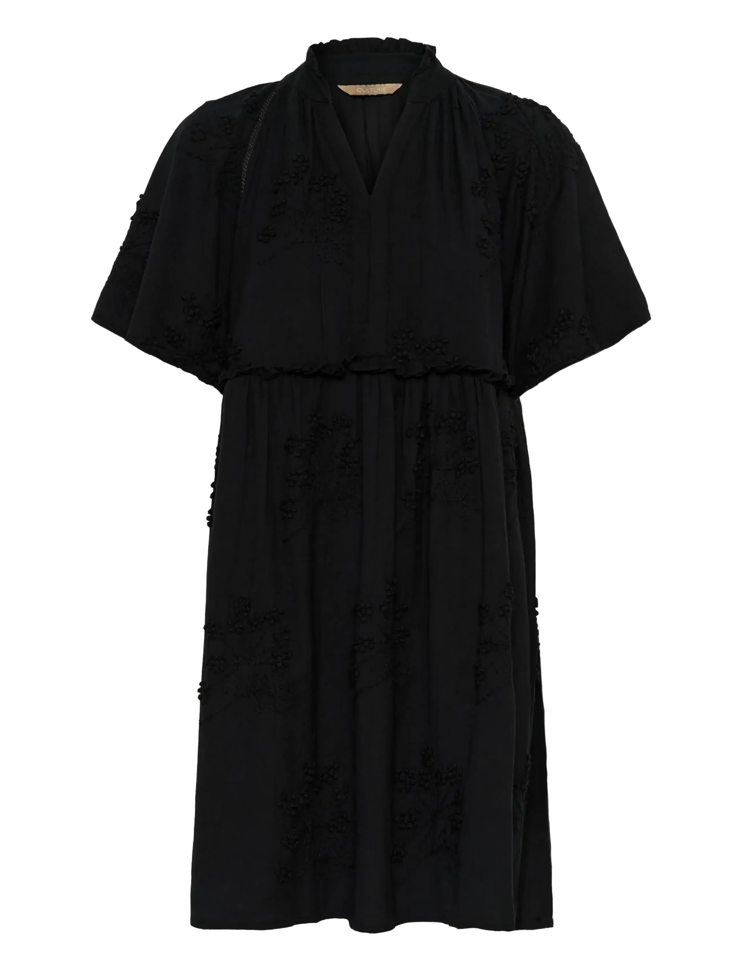 Culture CUjalia Dress - Korte kjoler - BLACK / black