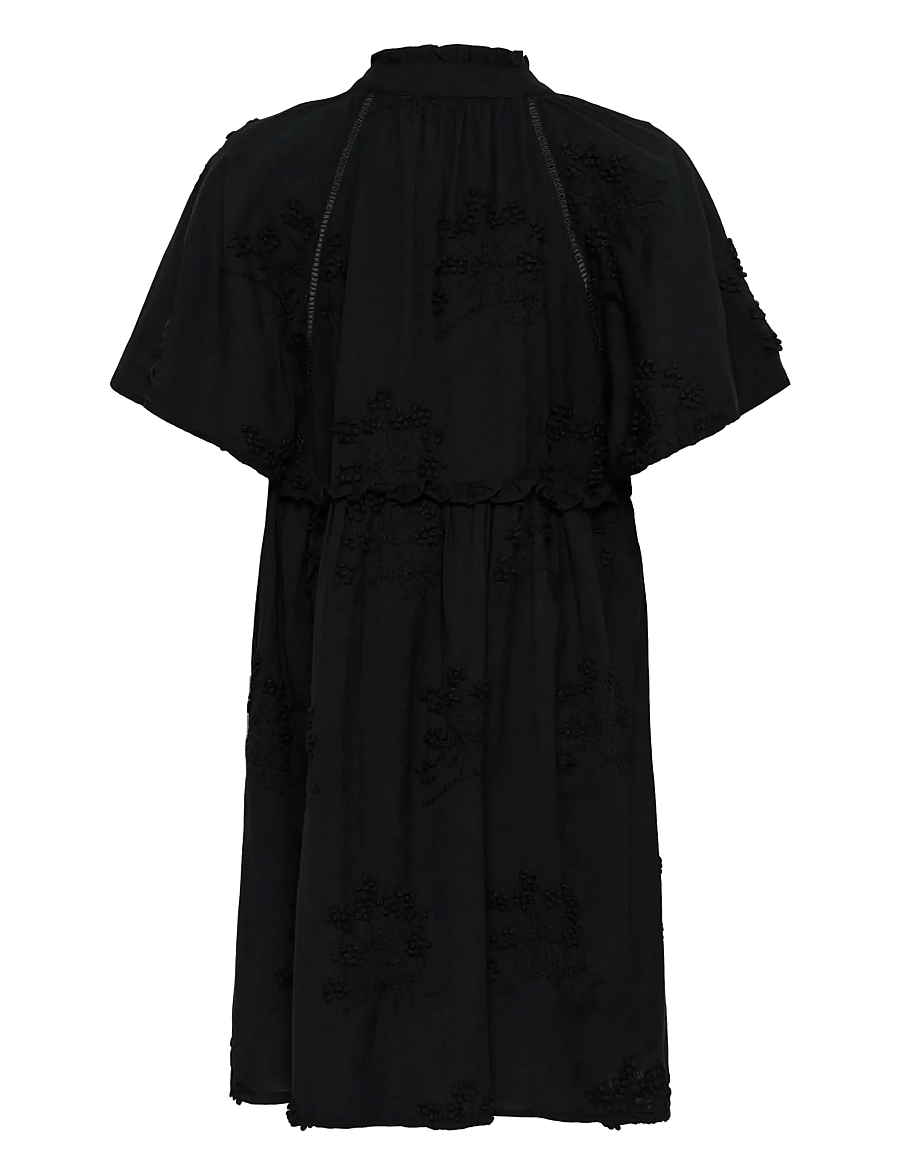 Culture - CUjalia Dress - suvekleidid - black - 2