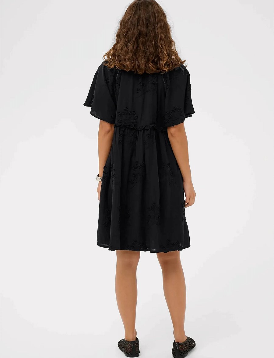 Culture - CUjalia Dress - suvekleidid - black - 4