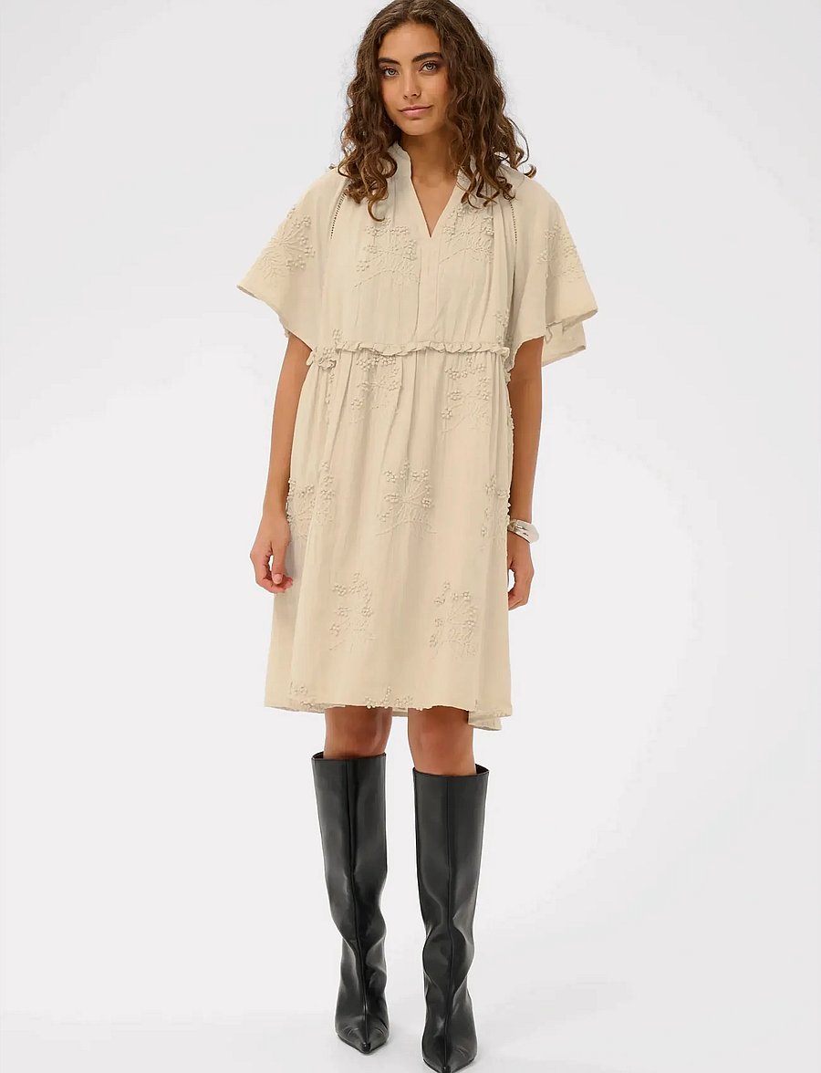 Culture - CUjalia Dress - sommerkleider - oyster gray - 3