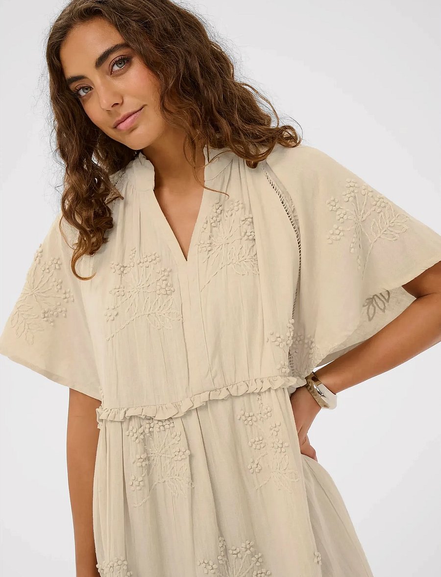 Culture - CUjalia Dress - sommerkleider - oyster gray - 5